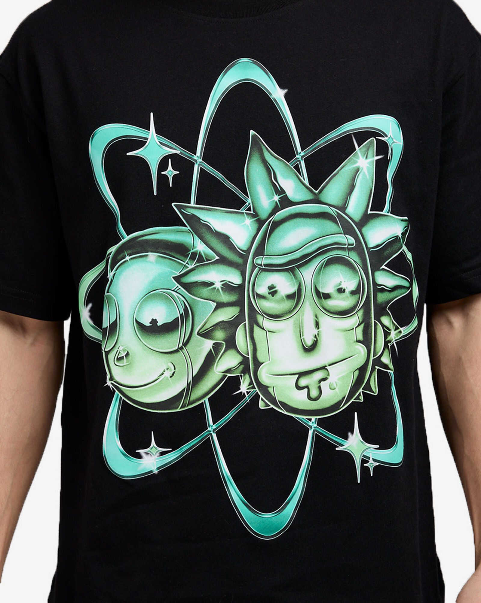 Rick And Morty Neutron Tee Black