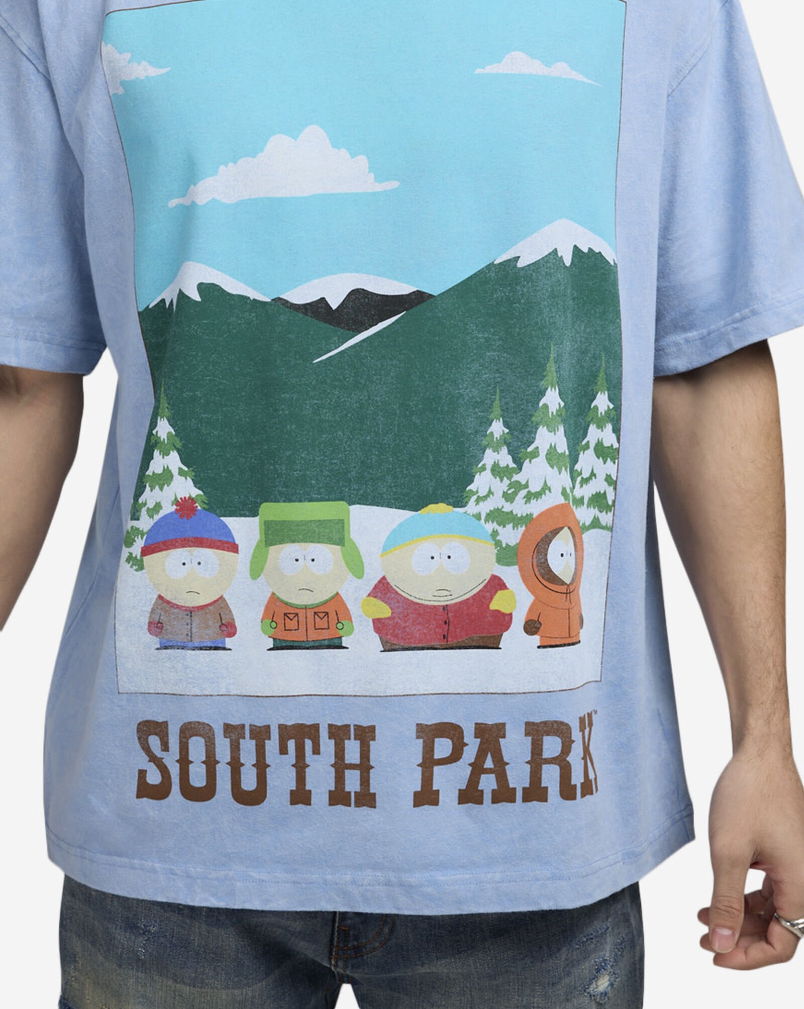 Spark Cartman Tee Sky Washed