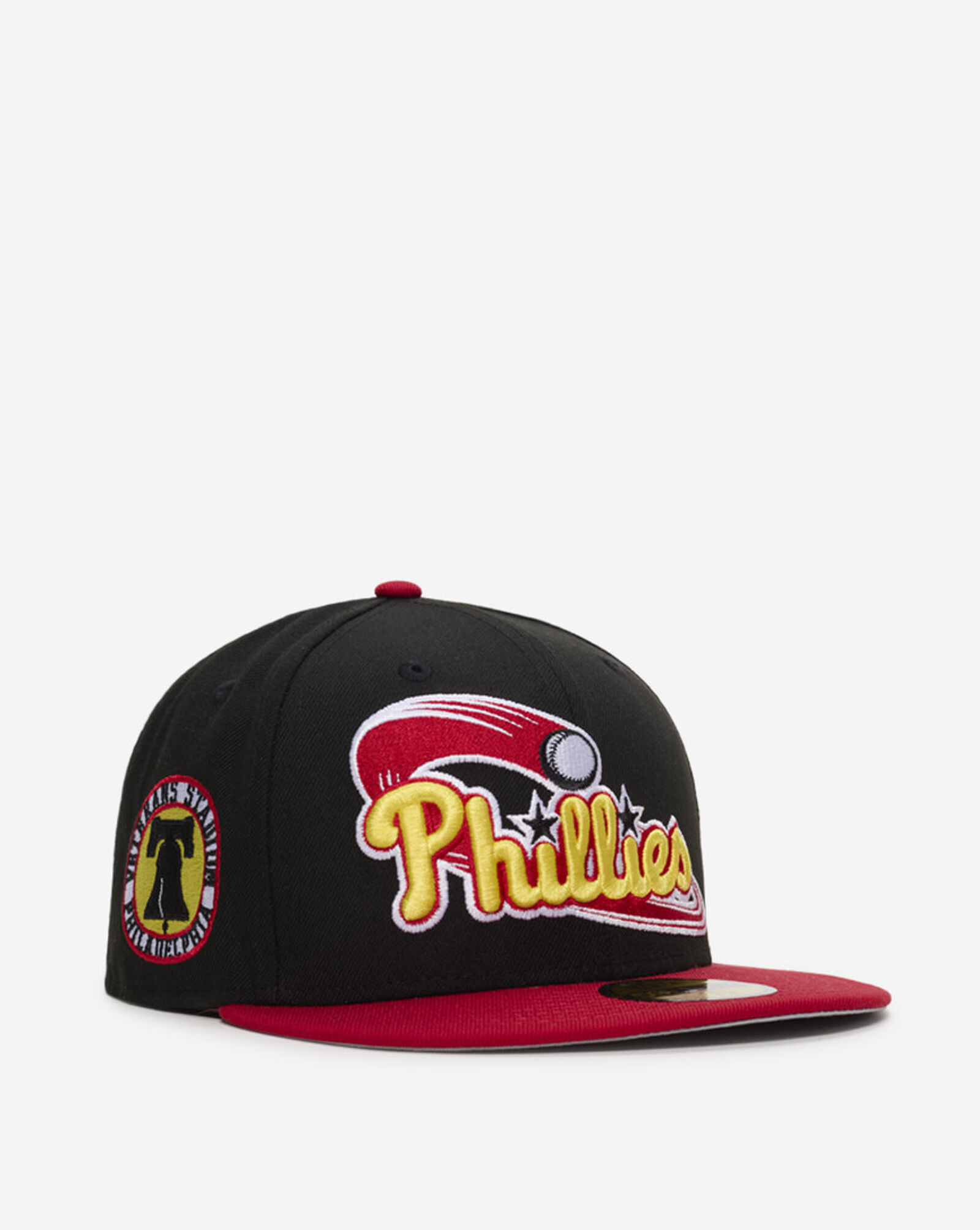 59Fifty Speed Philadelphia Phillies Fitted Hat Black | Scarlet