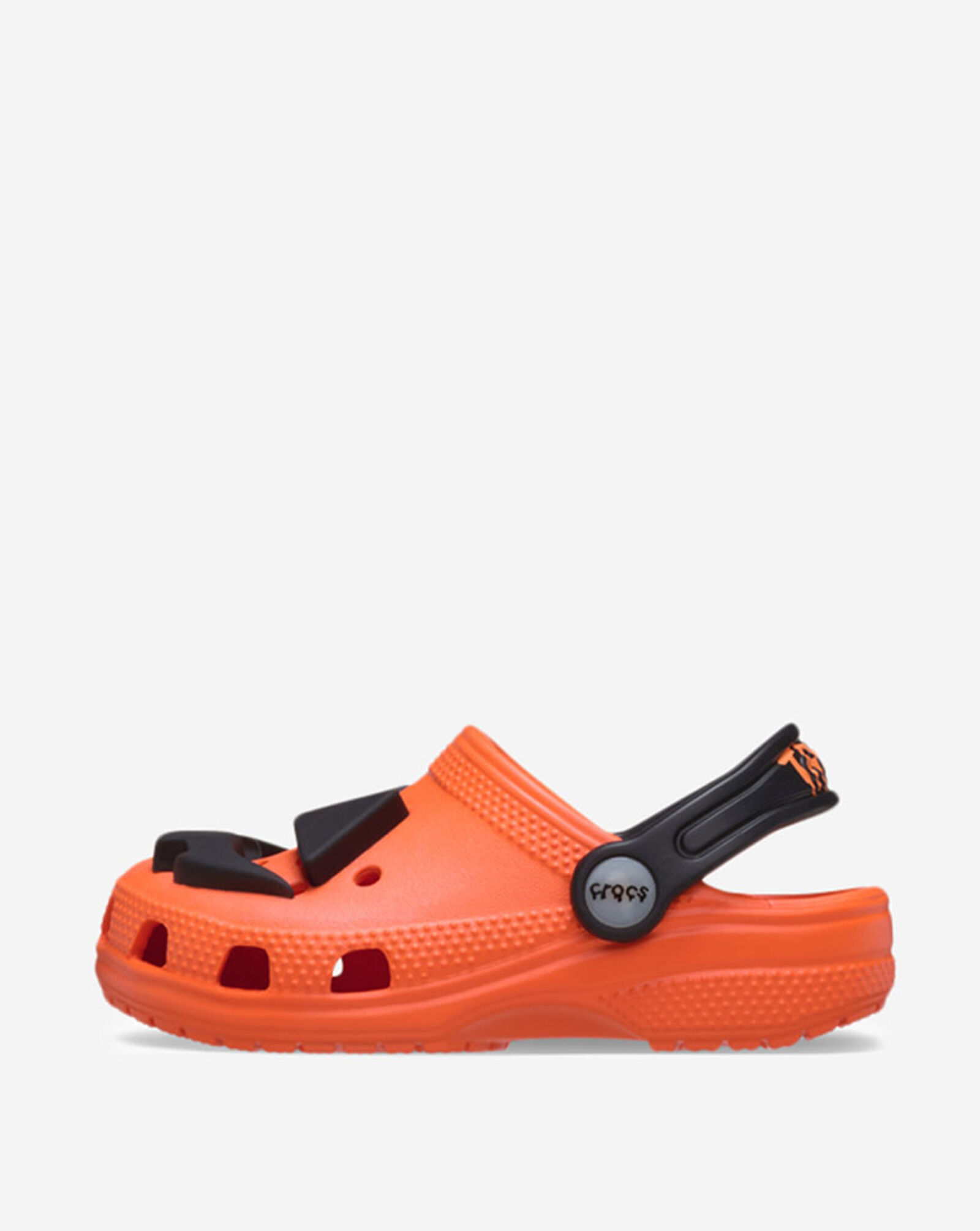 Grade School Classic Jack O' Lantern Lights Clog Orange