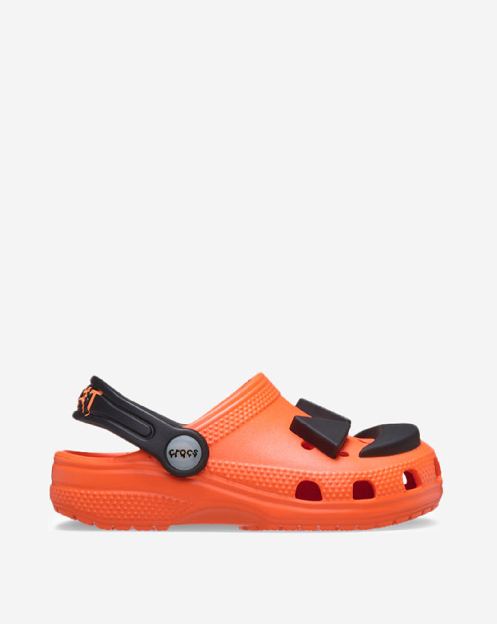 Grade School Classic Jack O' Lantern Lights Clog Orange