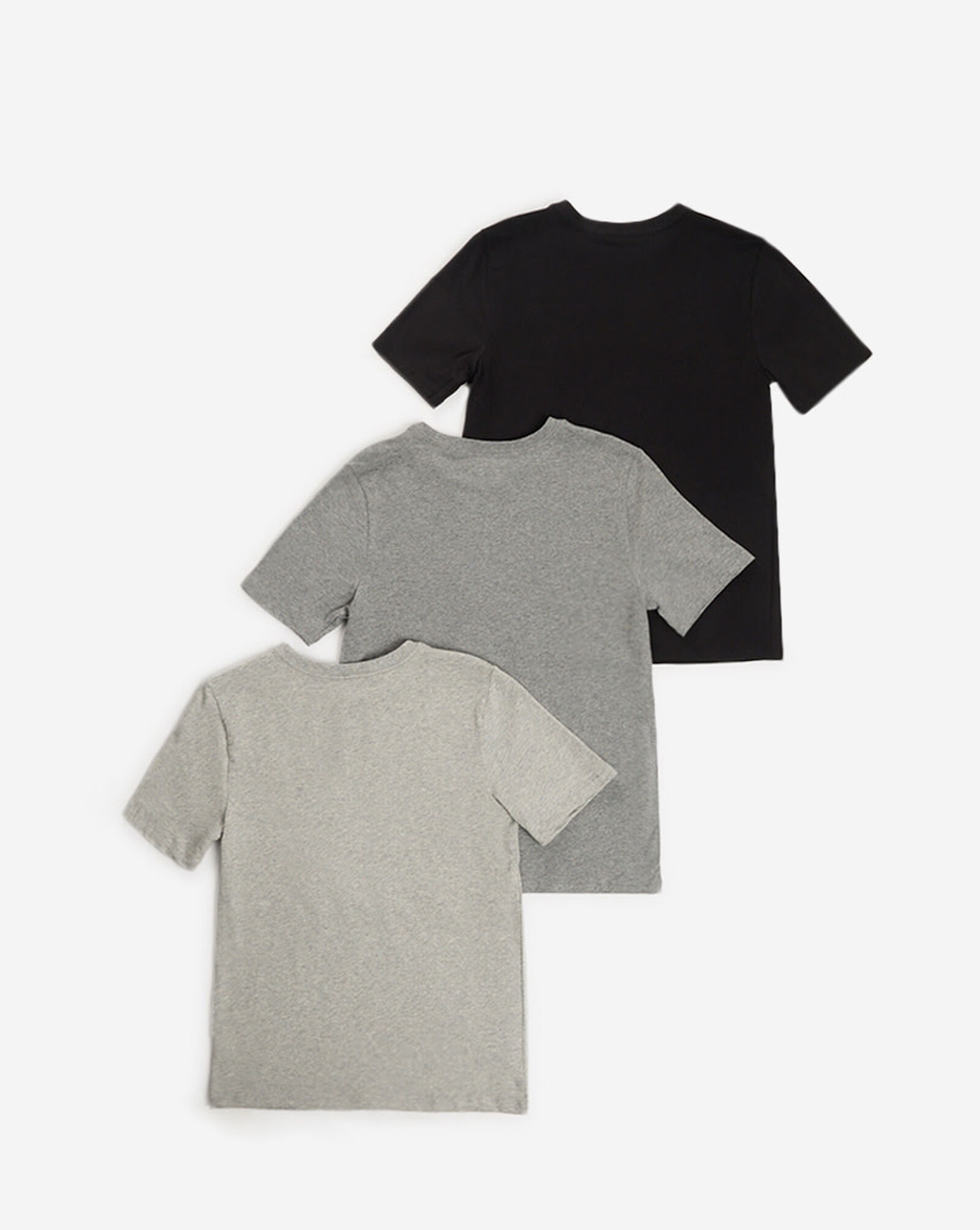 Boys' 3-Pack Classic Fit Crew Tee (8-20) Black | Andover Heather 3 Boys' 3-Pack Classic Fit Crew Tee (8-20) Black | Andover Heather