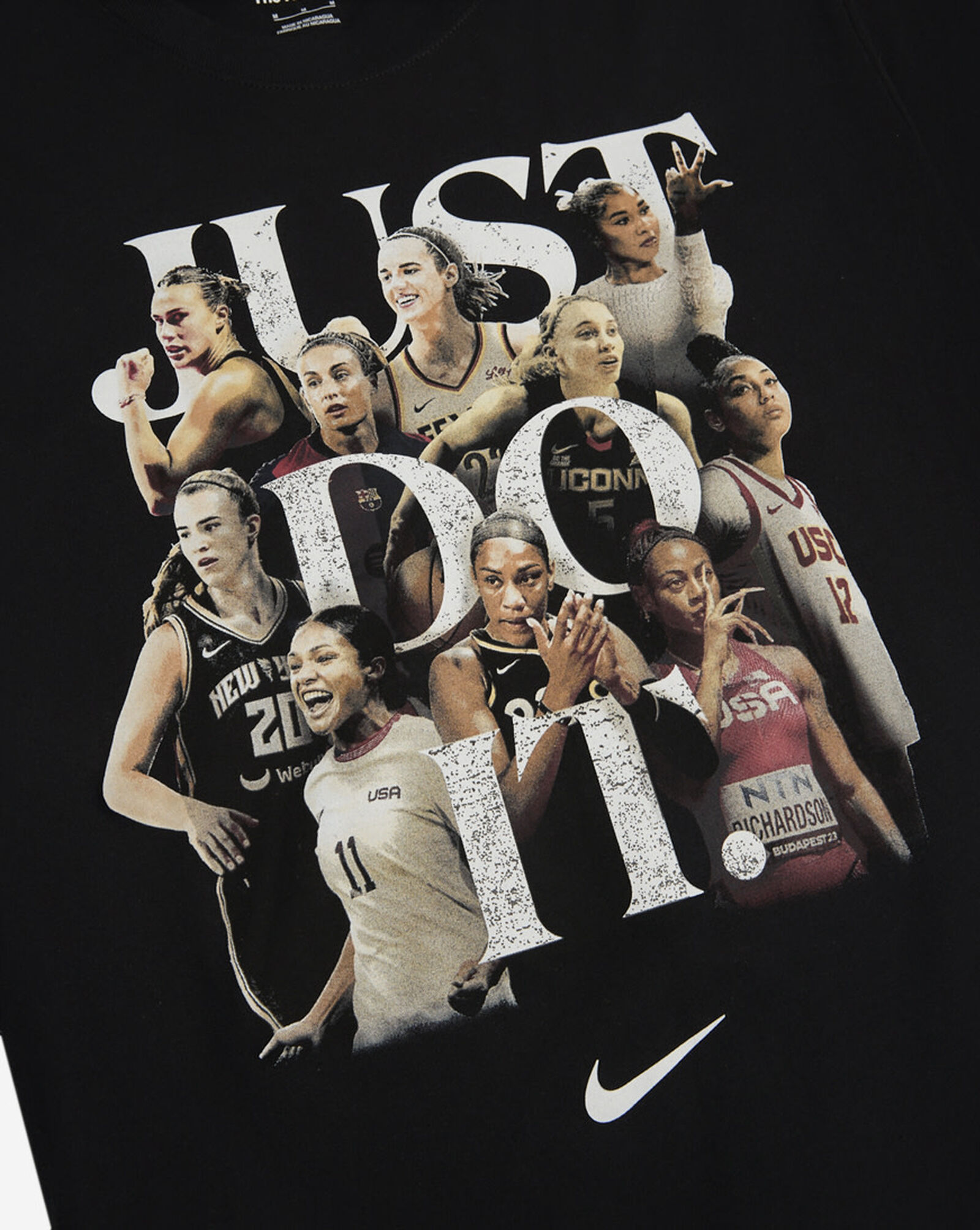 \"So Win\" Just Do It T-Shirt Black