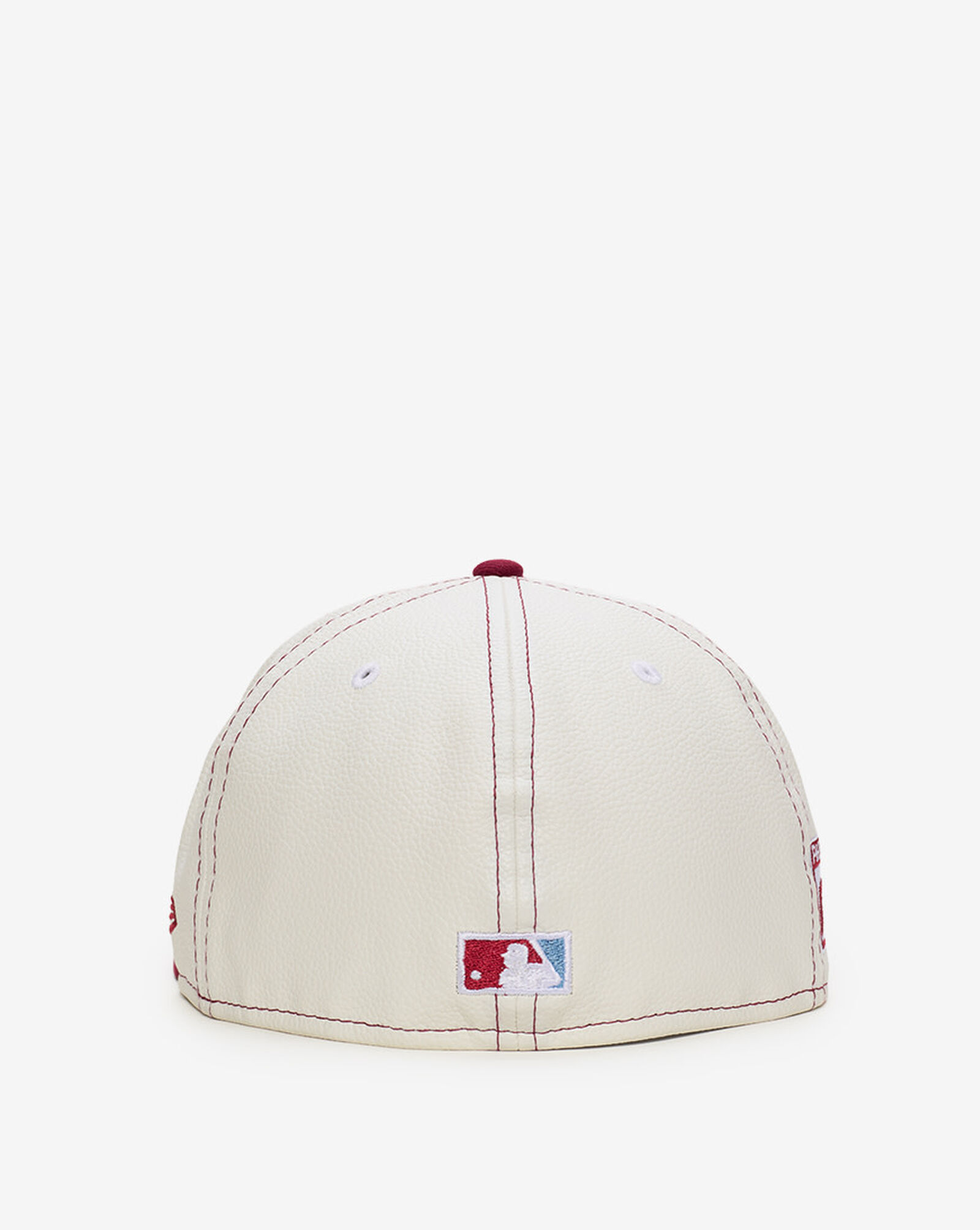 59Fifty 45th Anniversary Philadelphia Phillies Leather Fitted Hat White | Cardinal 3 59Fifty 45th Anniversary Philadelphia Phillies Leather Fitted Hat White | Cardinal