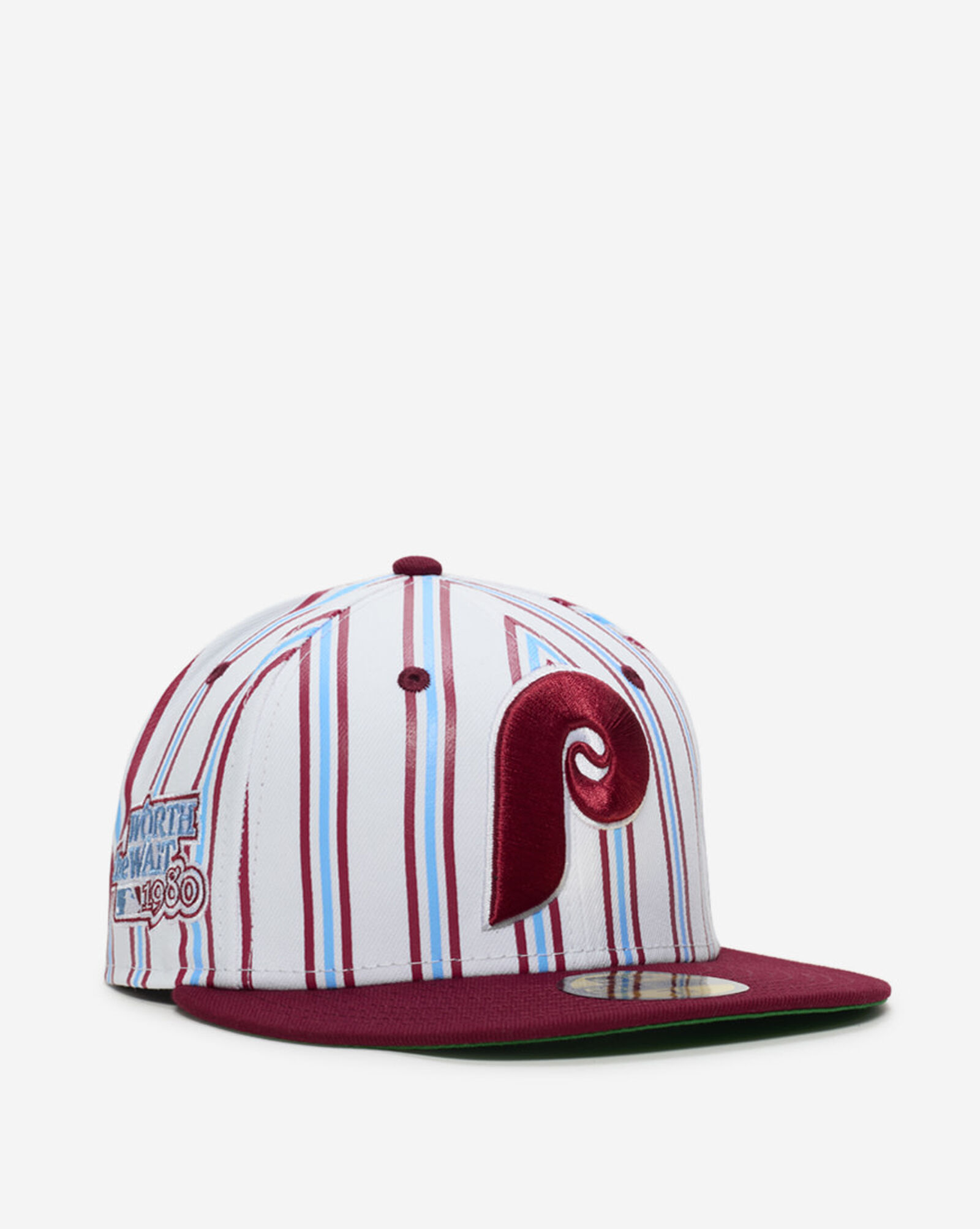 9Fifty 45th Anniversary Philadelphia Phillies Pinstripe A-Frame Snapback Hat White