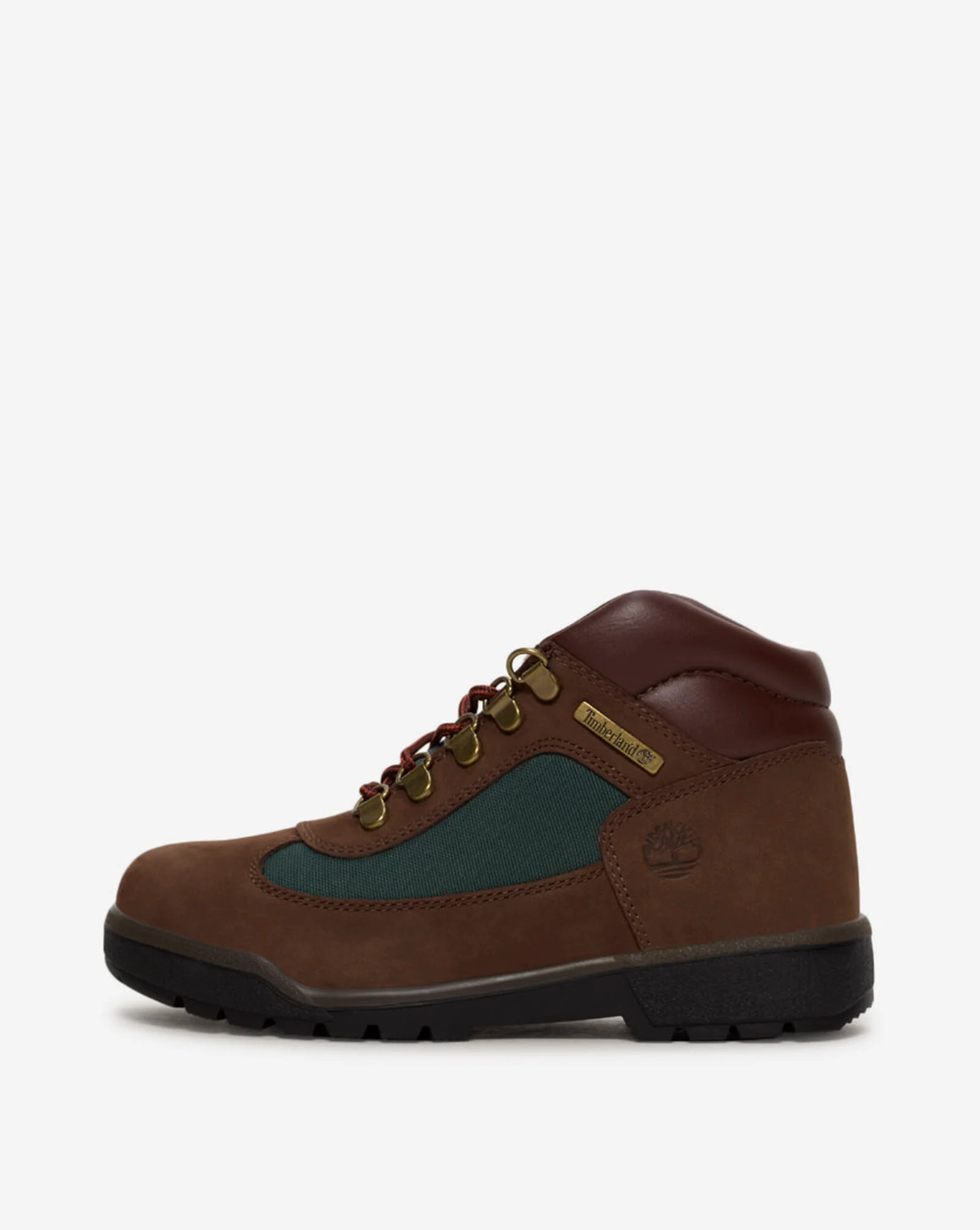 Grade School Field Boot Brown | Green