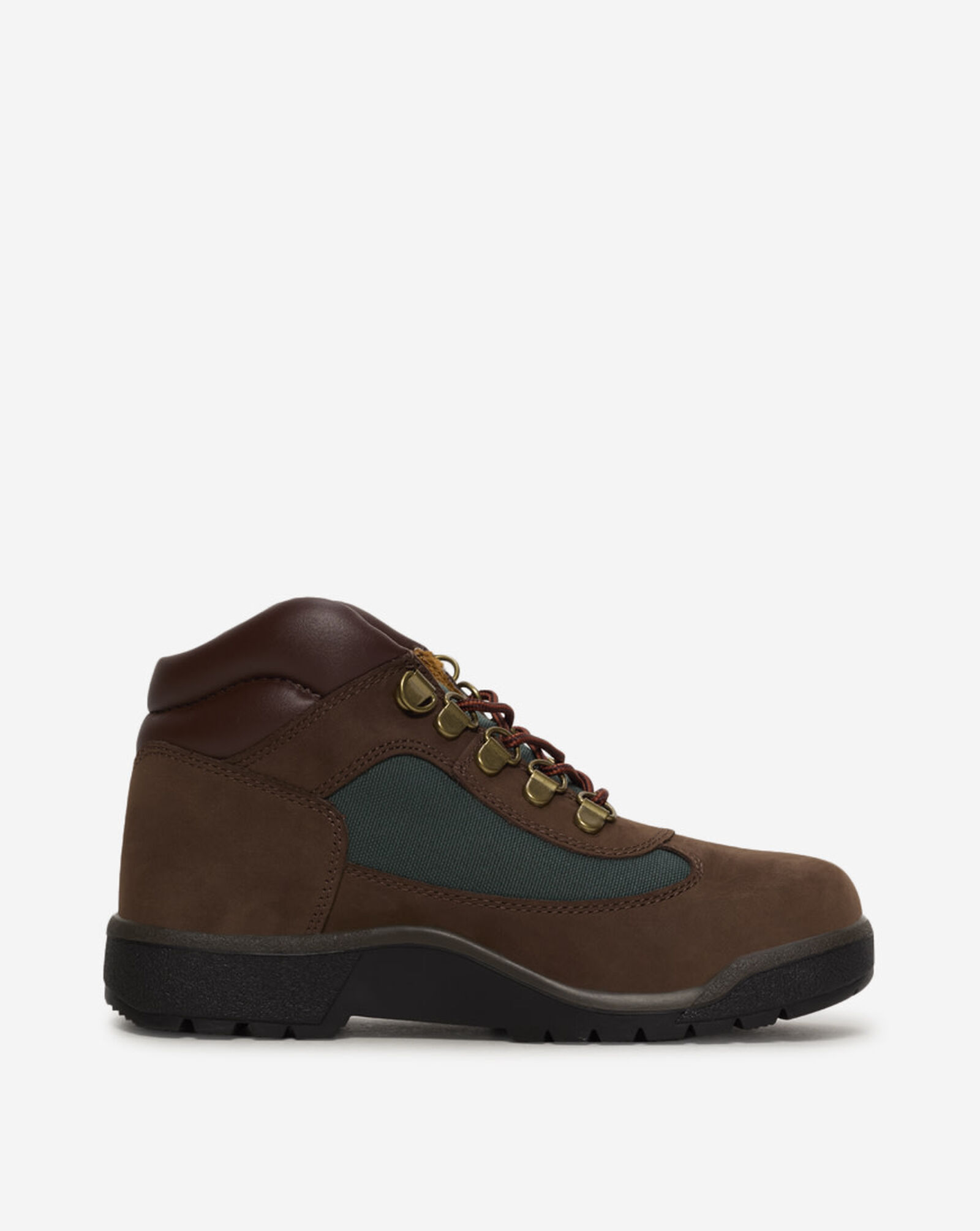 Grade School Field Boot Brown | Green