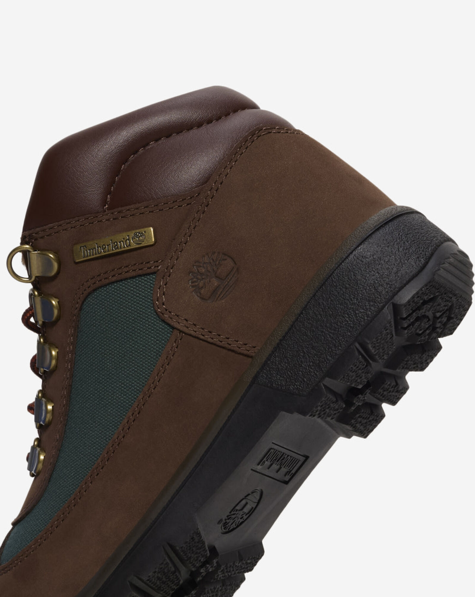Grade School Field Boot Brown | Green