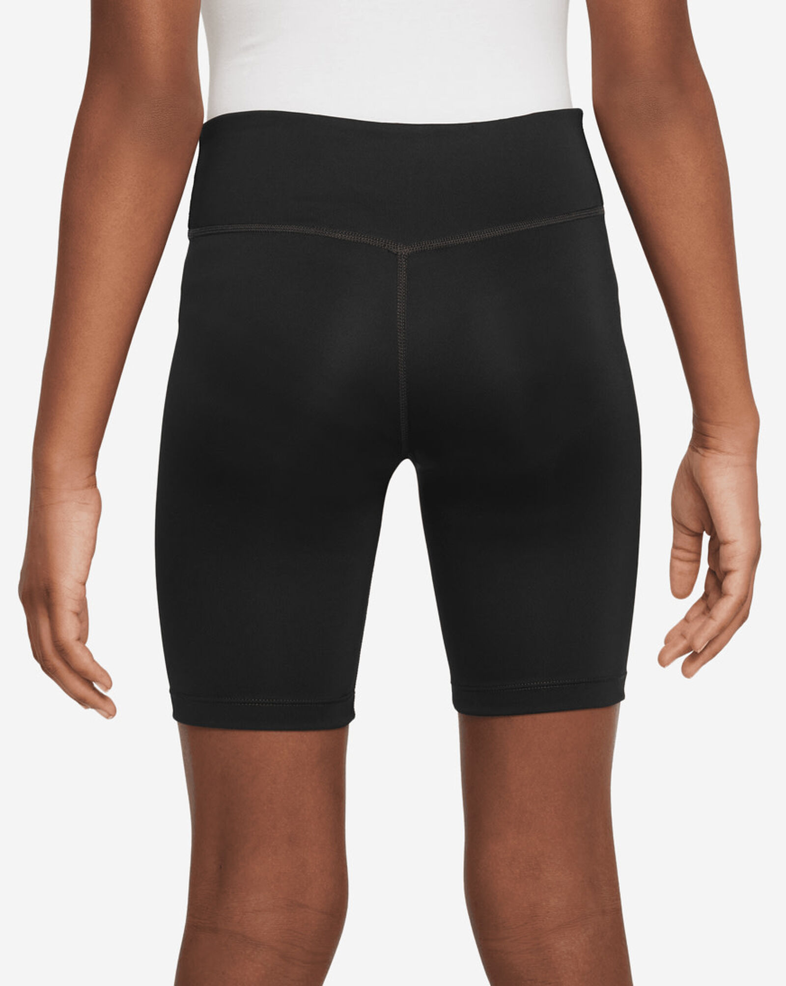 Big Kids' Dri-FIT One Bike Shorts Black | White
