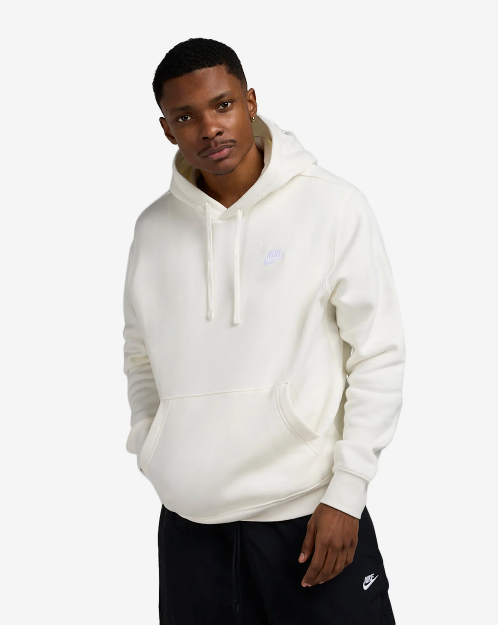NSW Club Fleece Pullover Hoodie White