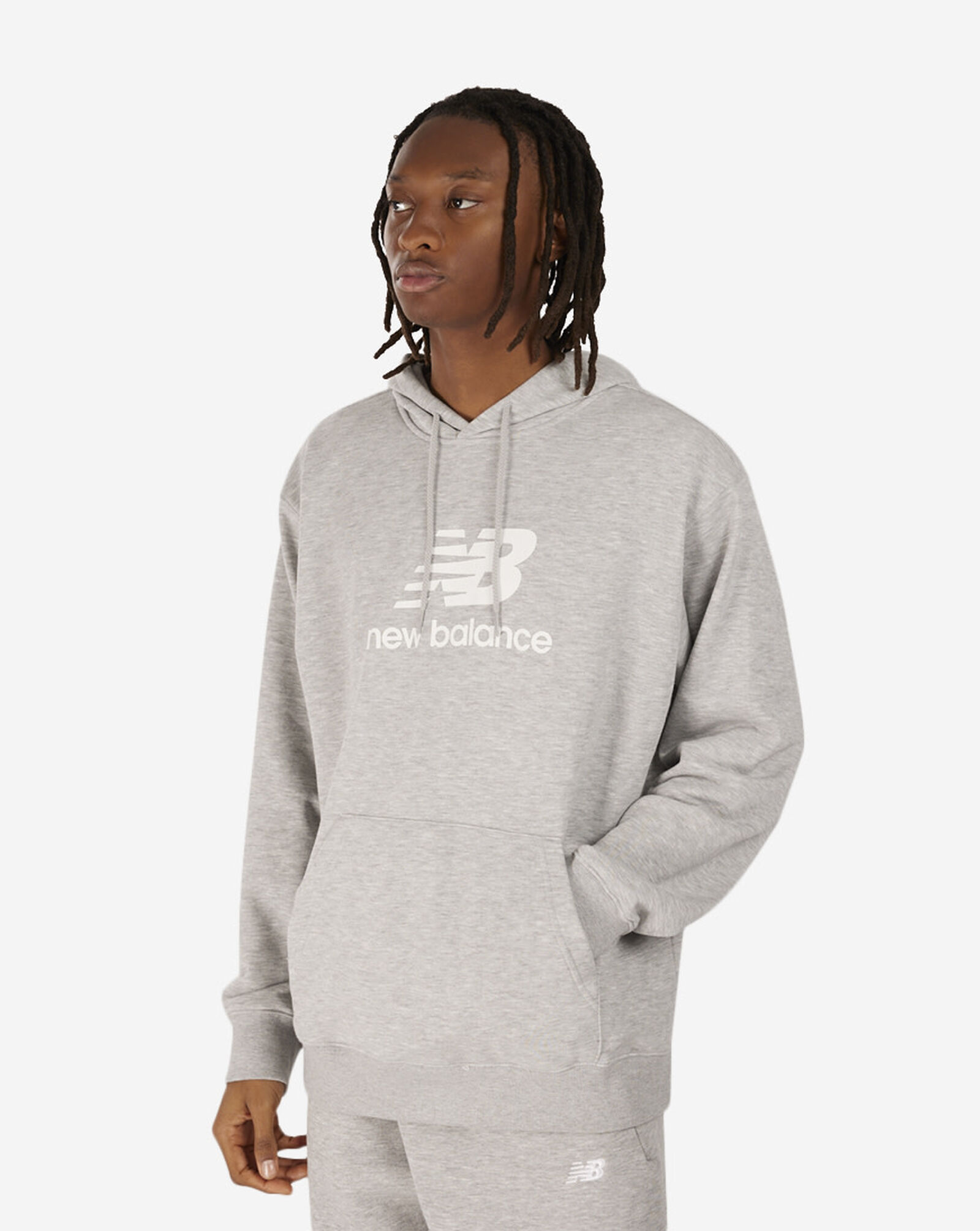 Sport Essentials French Terry Logo Hoodie Grey