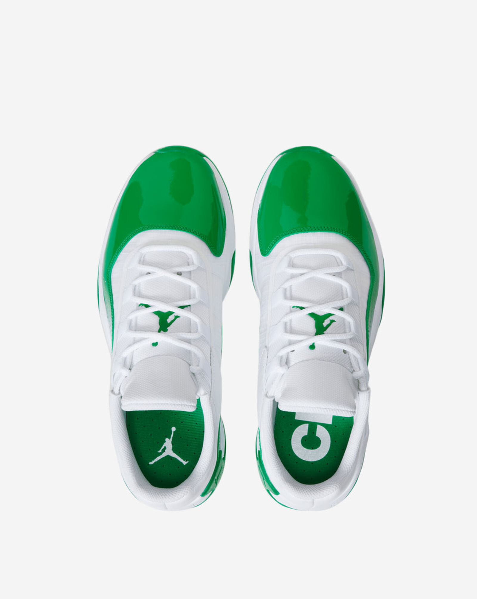 Air Jordan 11 CMFT Low White | Lucky Green