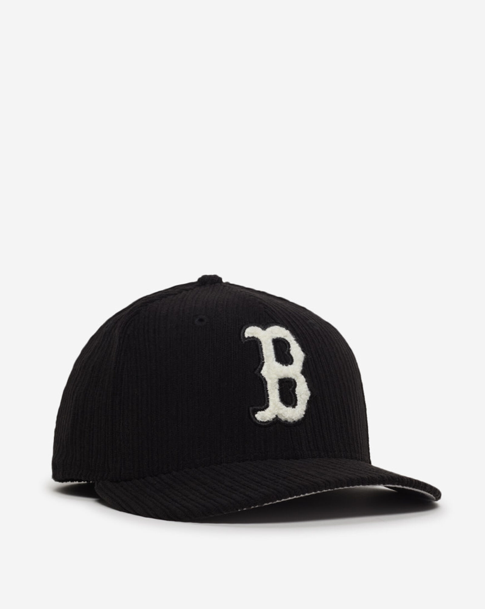 59Fifty Boston Red Sox Chenille Cord Fitted Hat Black