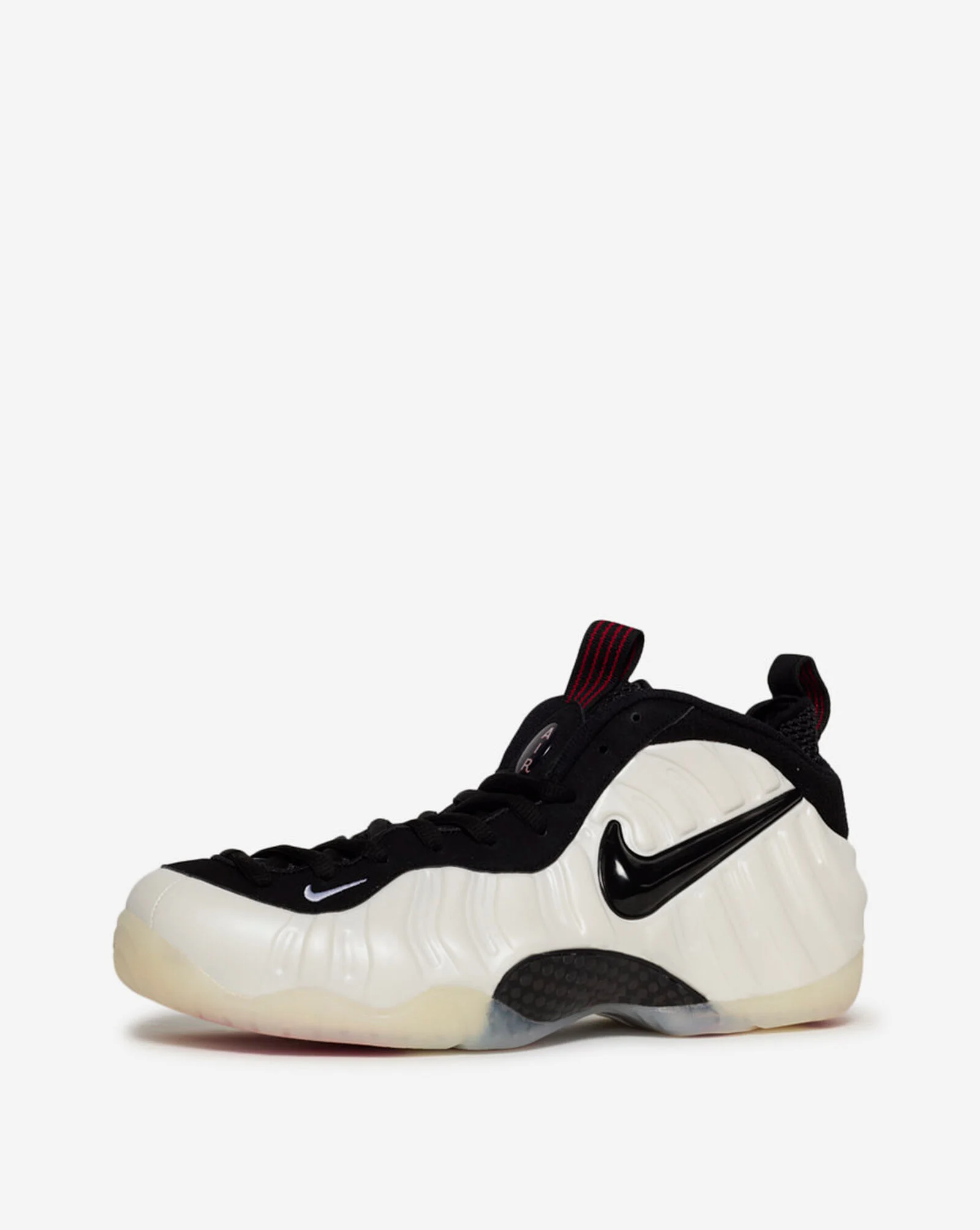 Air Foamposite Pro Pearl White | White | Black | True Red