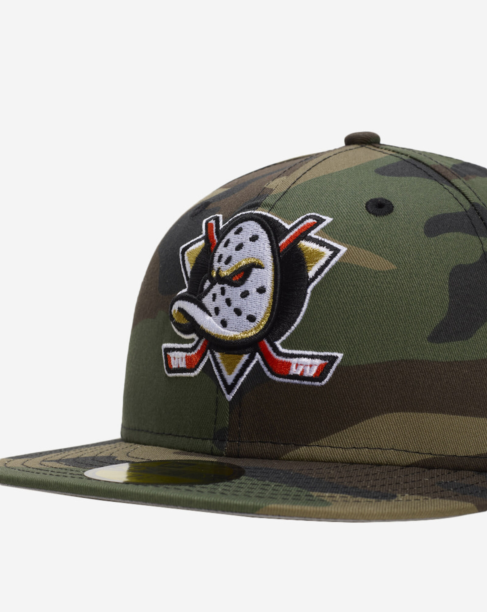 59Fifty Anaheim Ducks Fitted Hat Woodland Camo