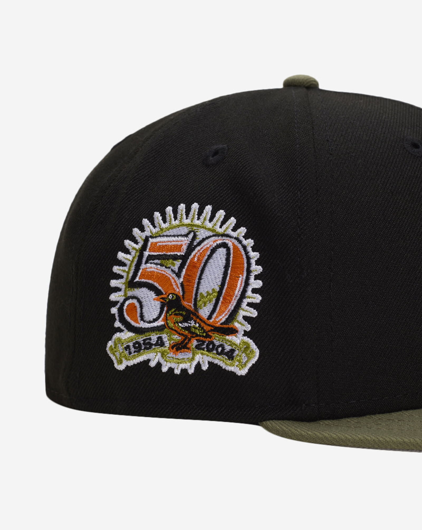 59Fifty Baltimore Orioles Green Bark Fitted Hat Black | Green