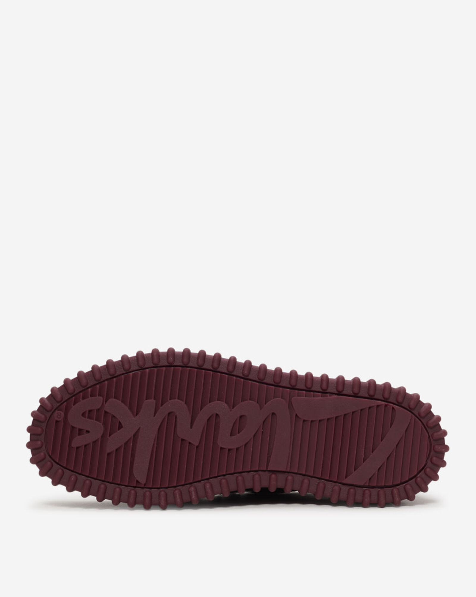 Torhill Bee Patent Leather Flatform Loafers Burgundy