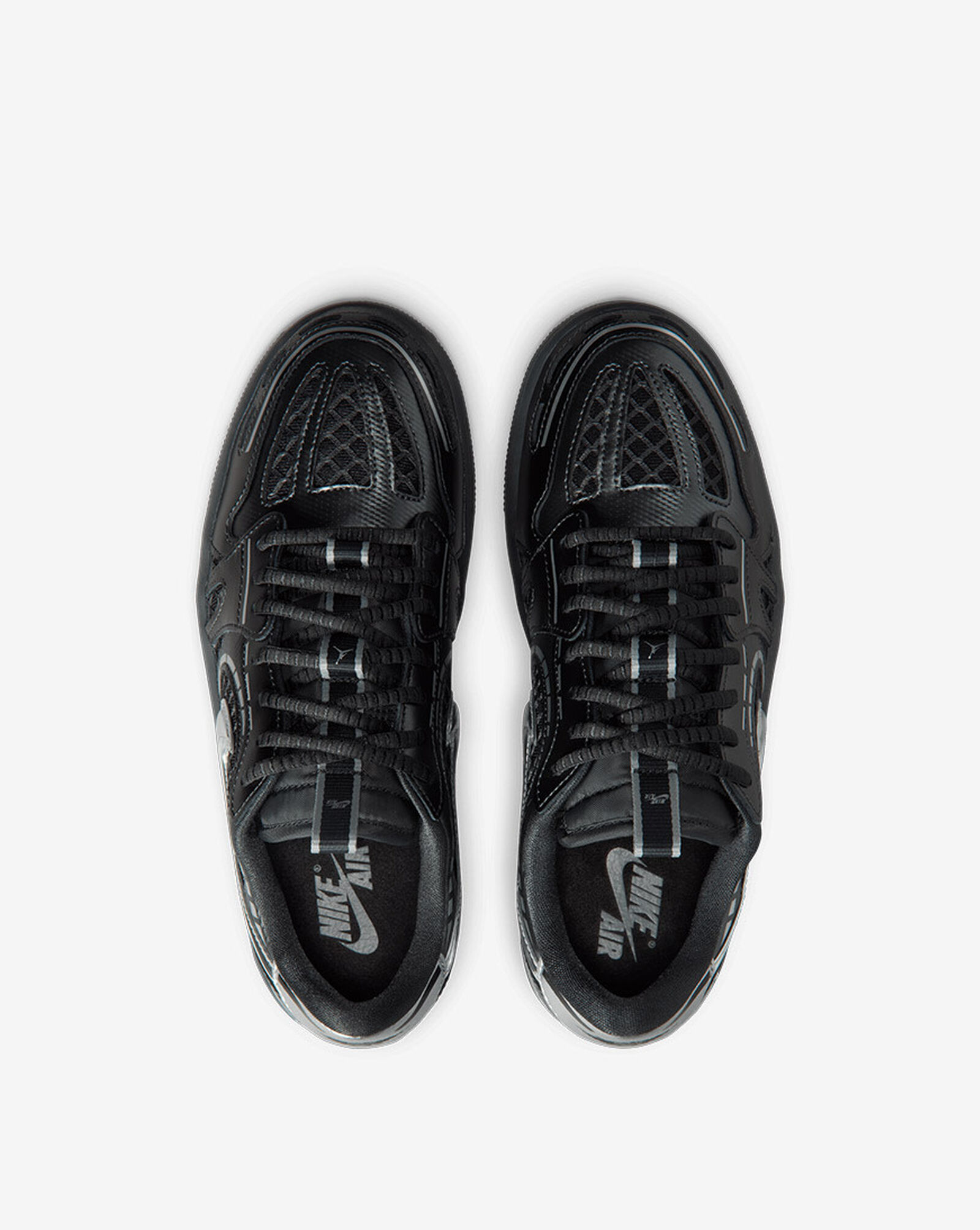 Air Jordan 1 Low Method of Make Black | Metallic Silver | White | Anthracite