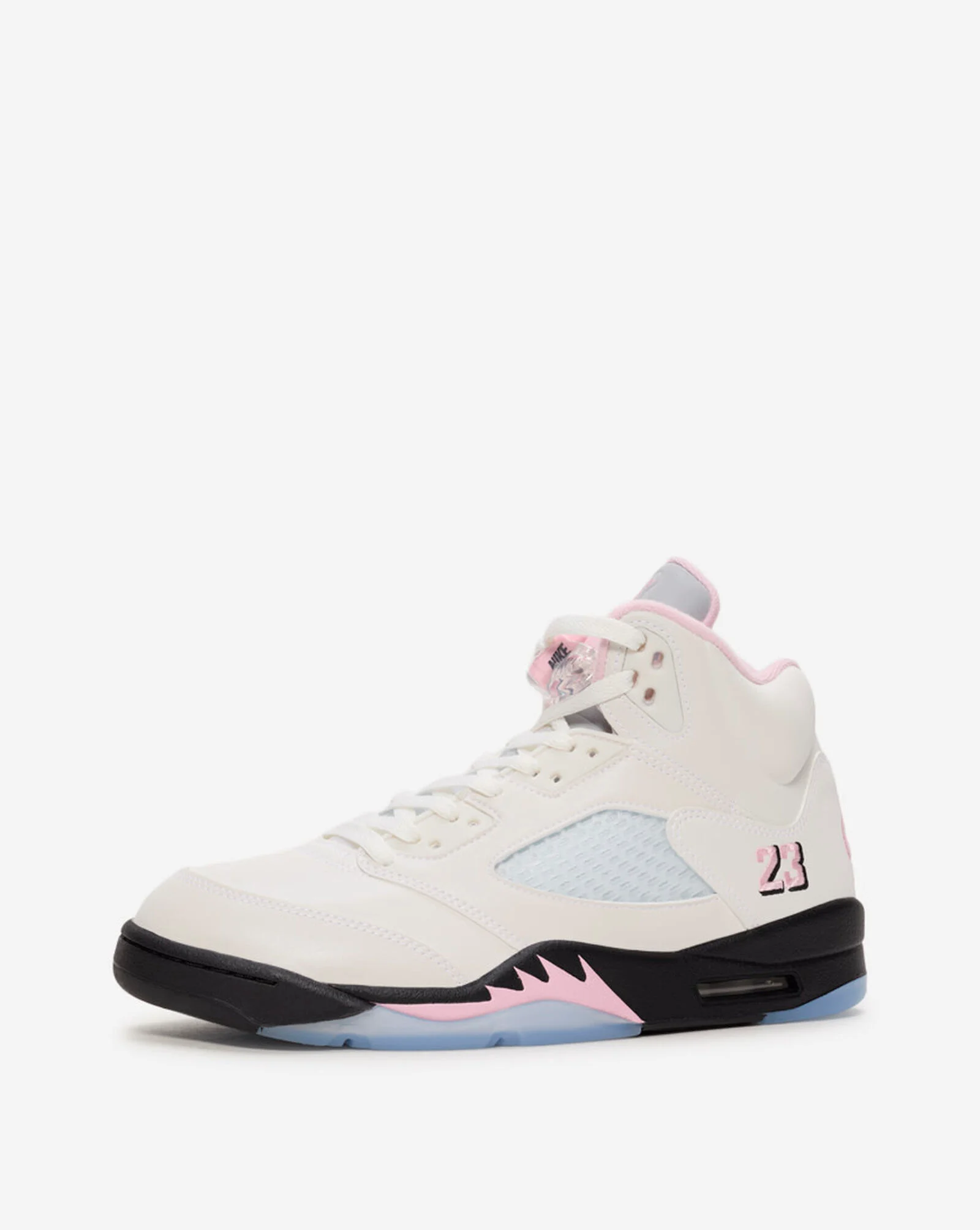 Air Jordan 5 Retro White | Medium Soft Pink | Black