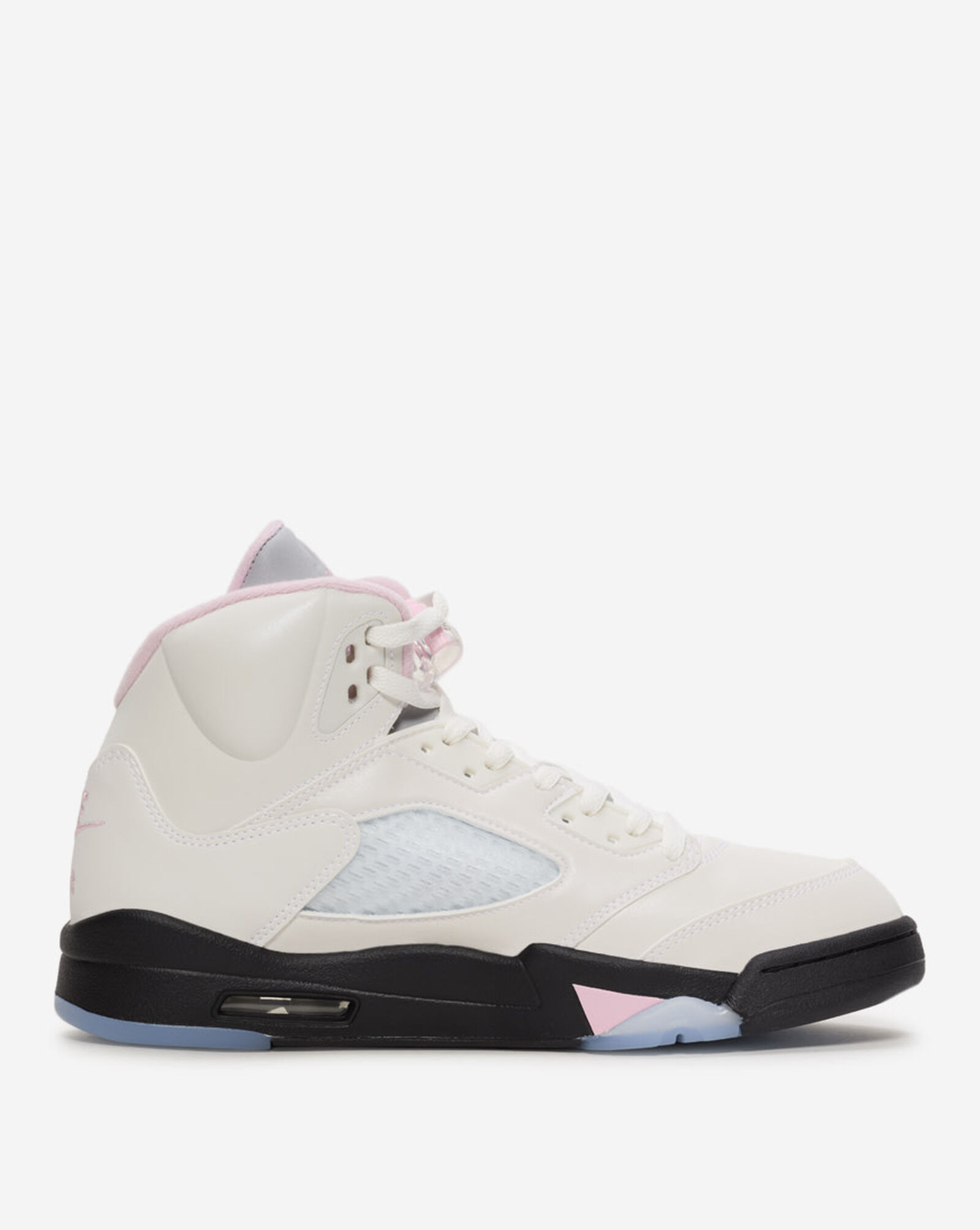 Air Jordan 5 Retro White | Medium Soft Pink | Black