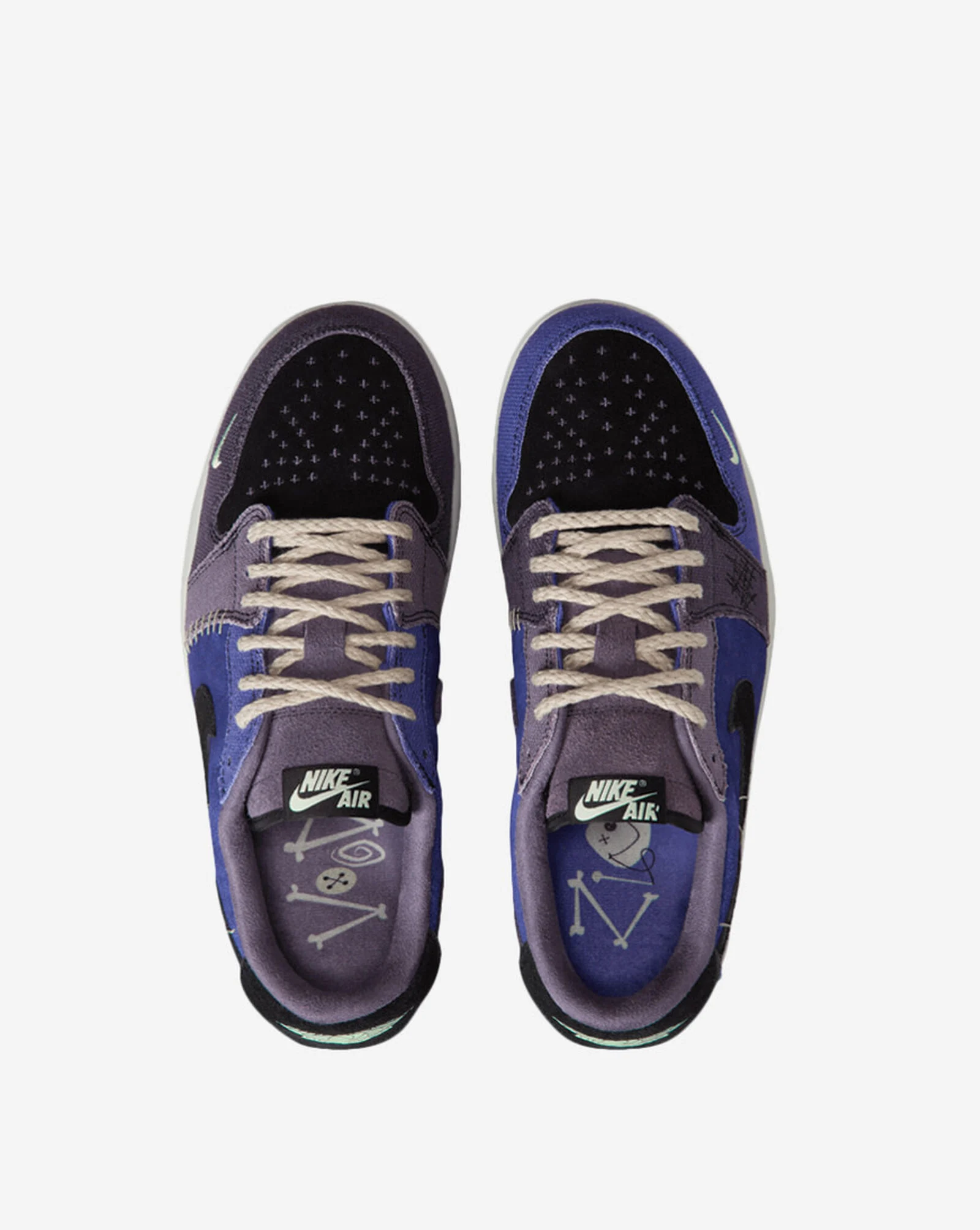 Air Jordan 1 Retro Low Regency Purple | Vapor Green | Black