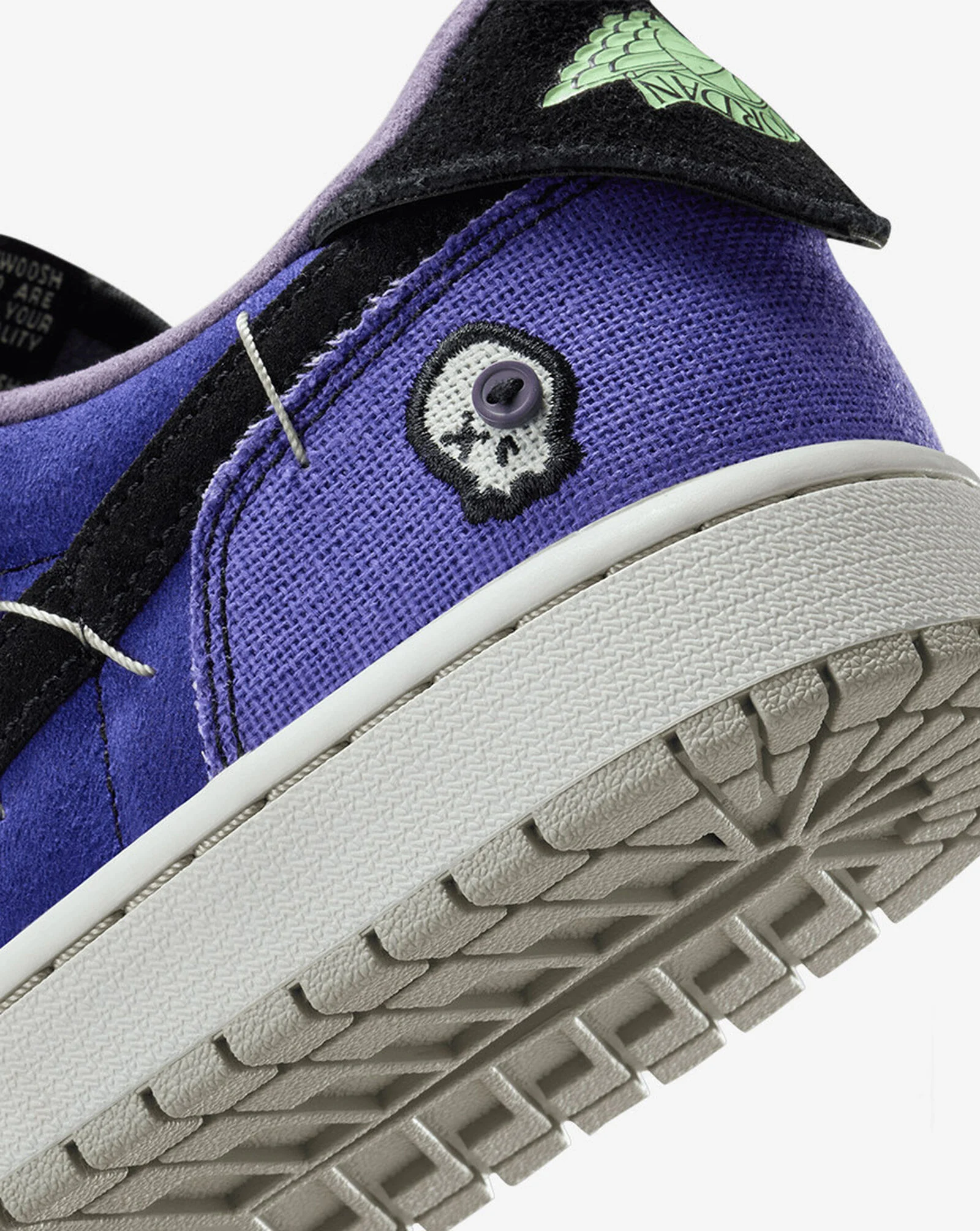 Air Jordan 1 Retro Low Regency Purple | Vapor Green | Black