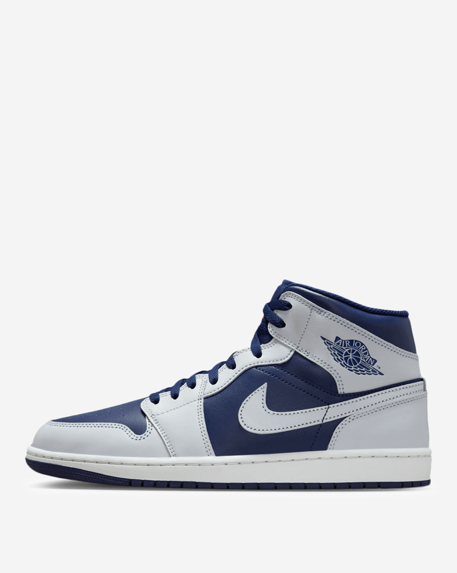 Air Jordan 1 Mid Blue Void | Pure Platinum | Summit White | Hot Lava | Photo Blue