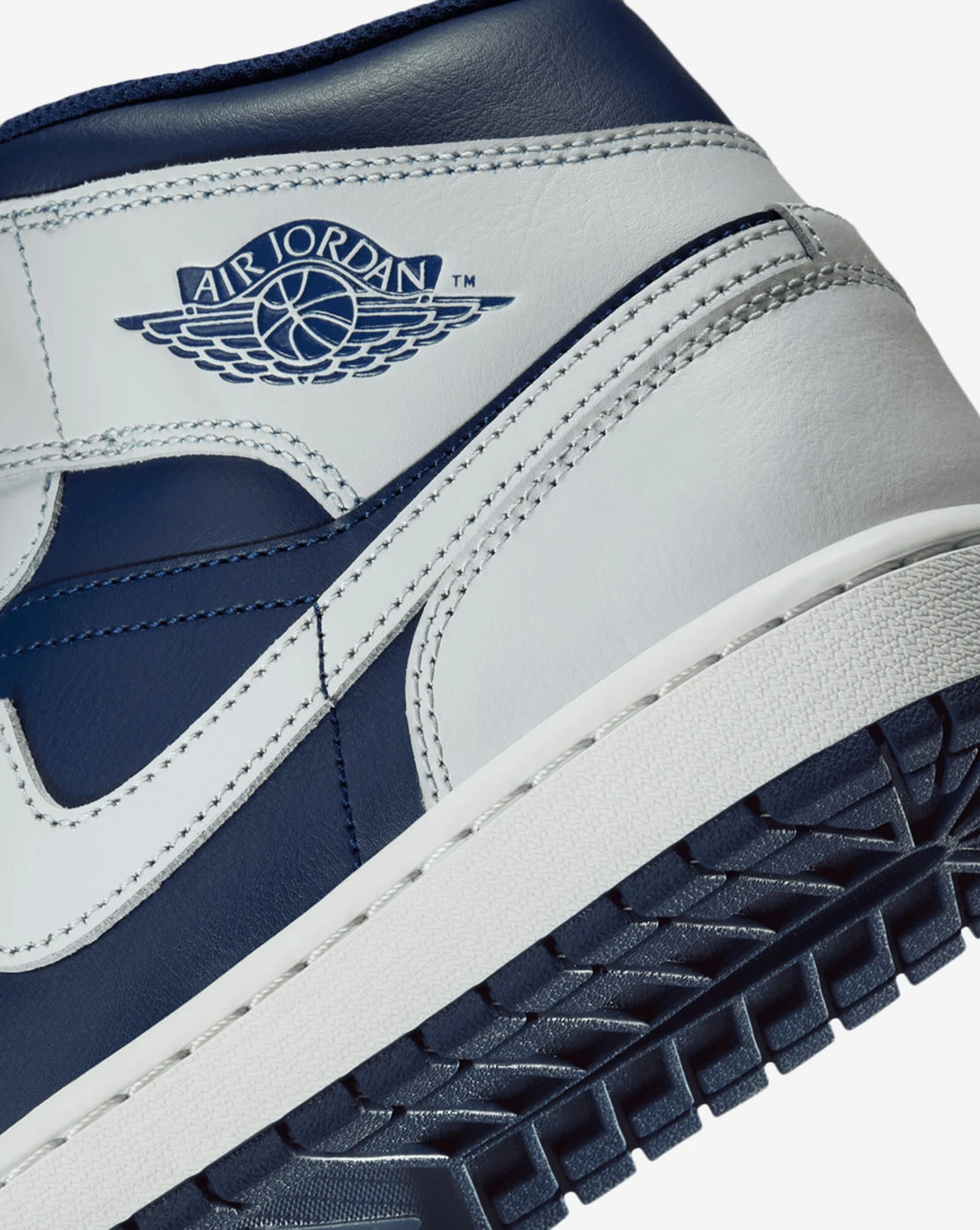 Air Jordan 1 Mid Blue Void | Pure Platinum | Summit White | Hot Lava | Photo Blue