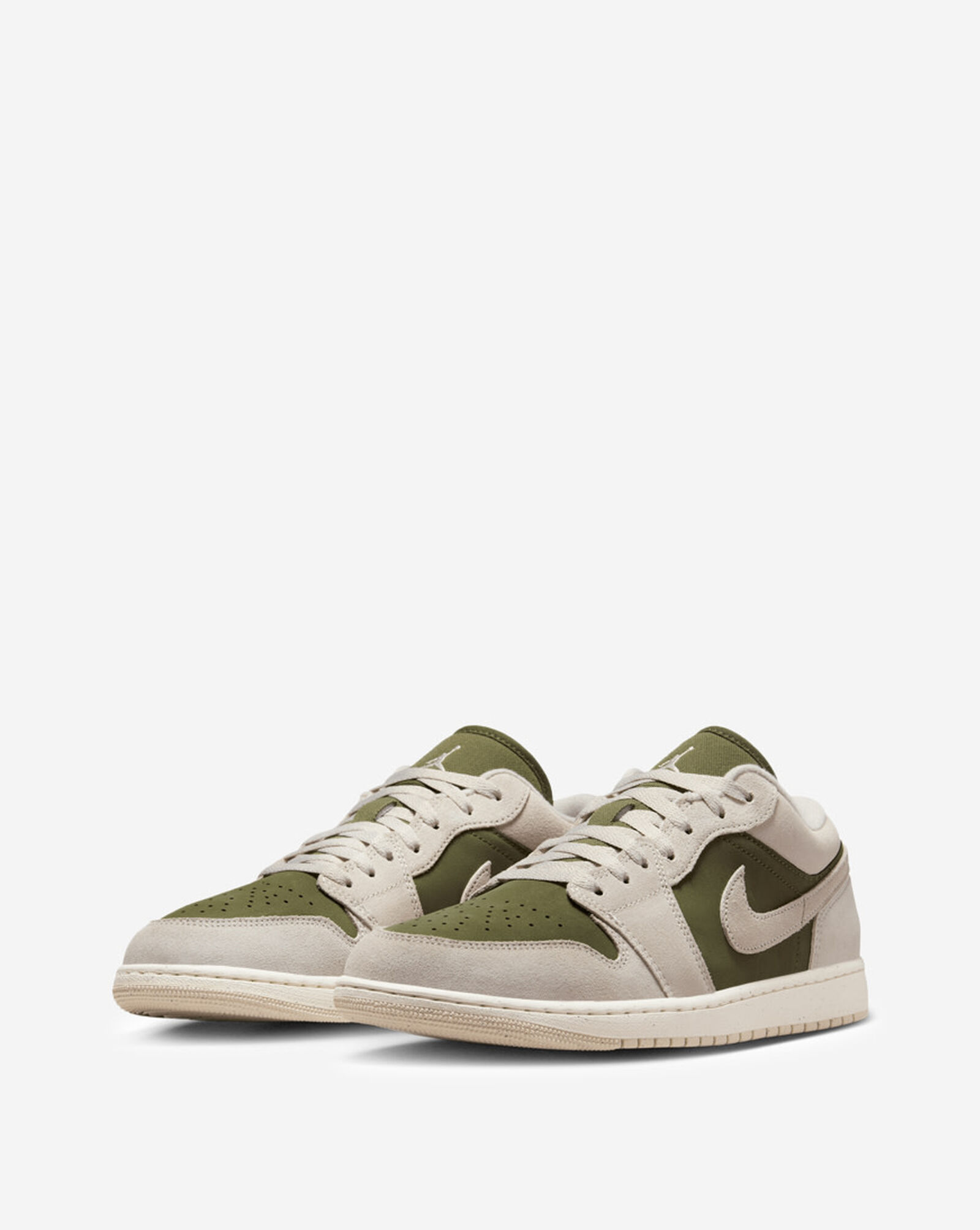 Air Jordan 1 Low SE Medium Olive | Light Orewood Brown | Sail