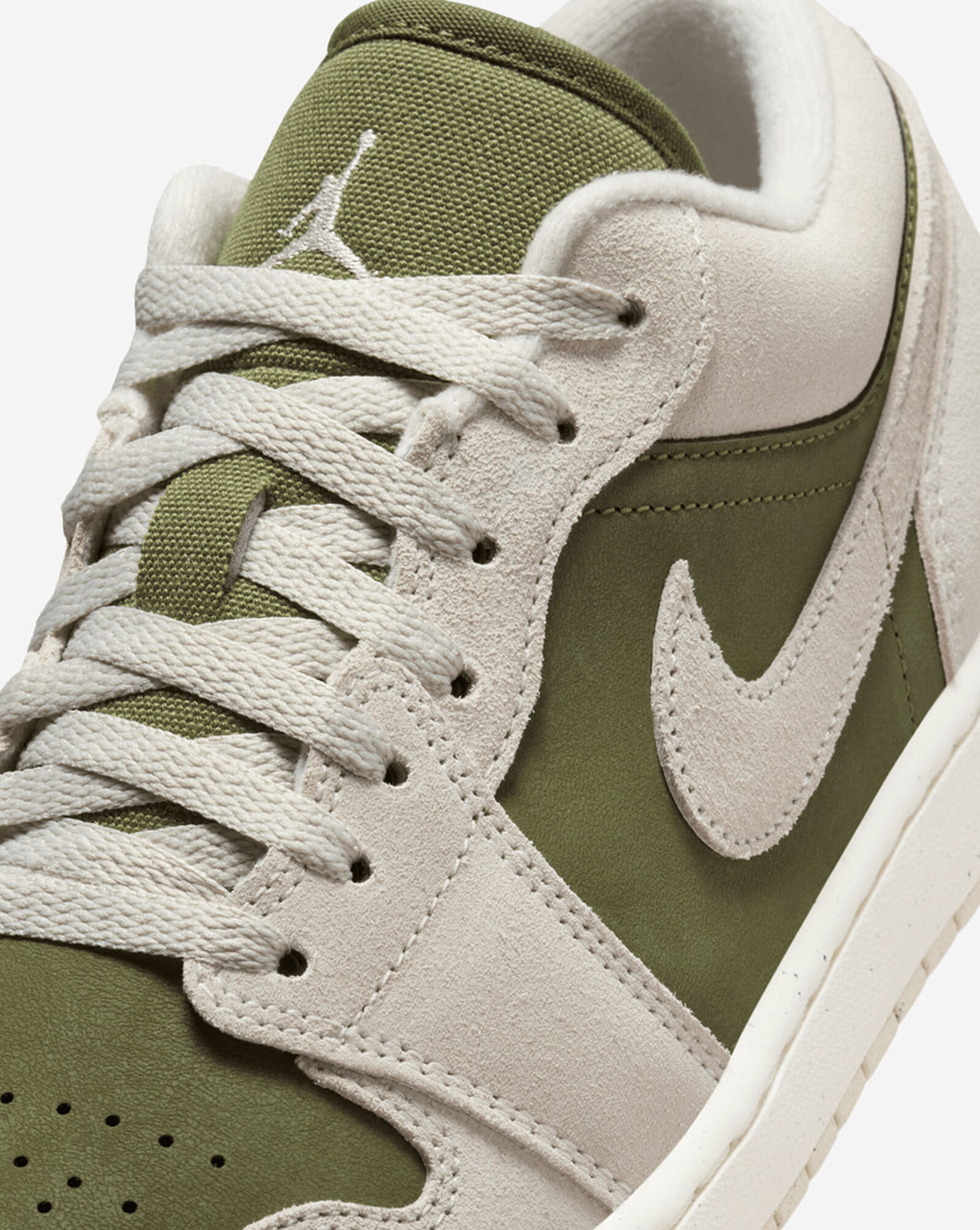 Air Jordan 1 Low SE Medium Olive | Light Orewood Brown | Sail