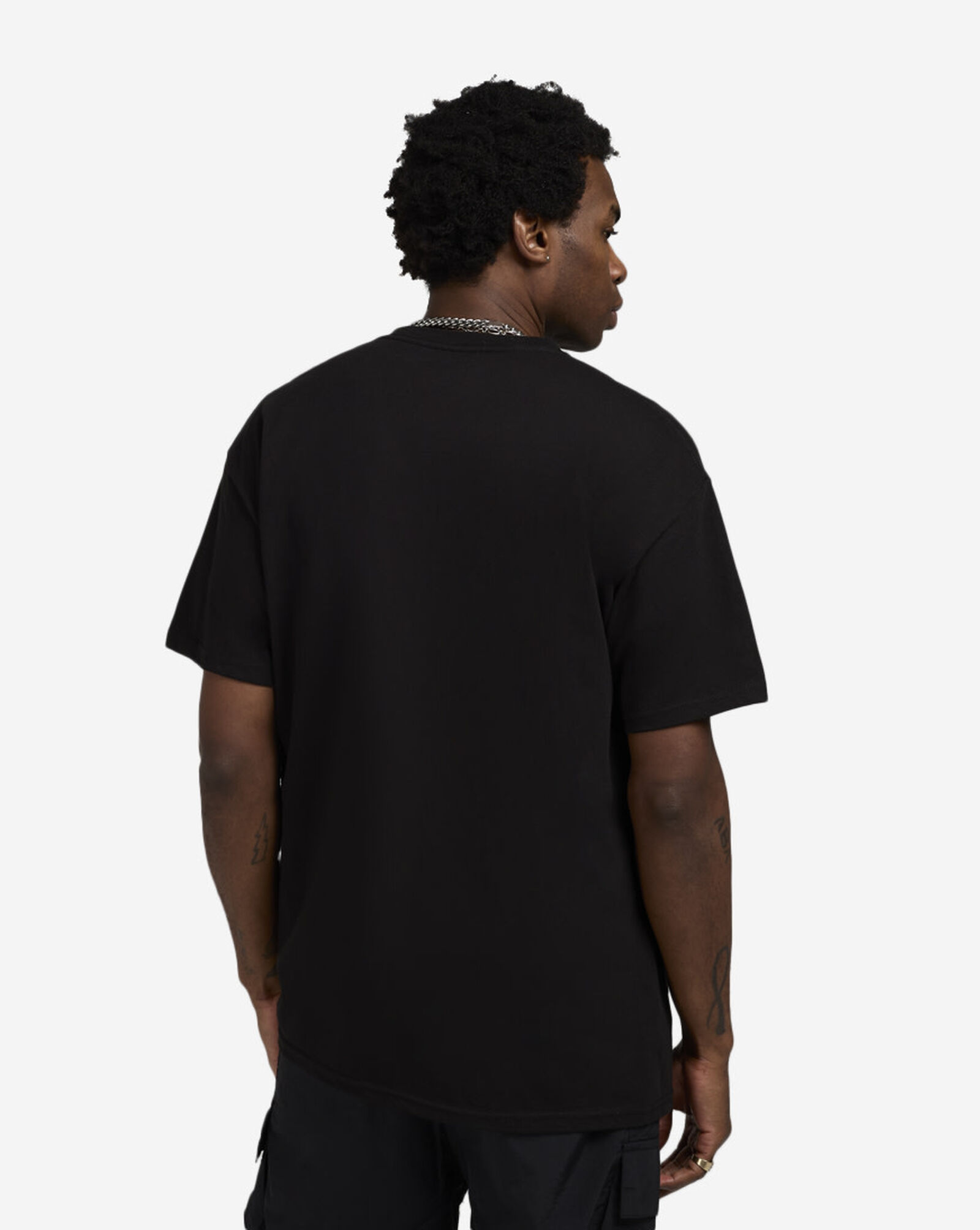 Big Malcom X Face Tee Black