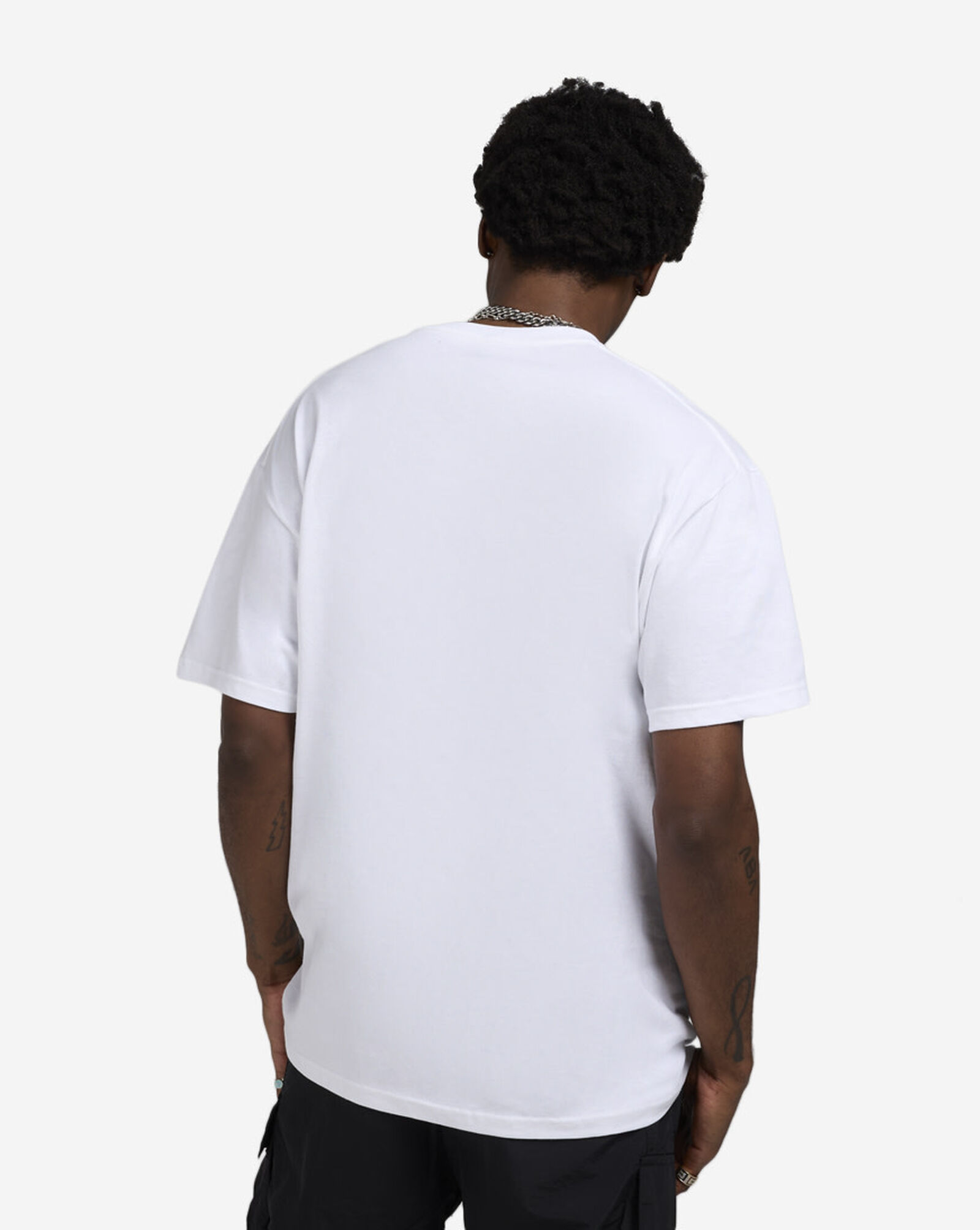 DMX Think Face Tee White