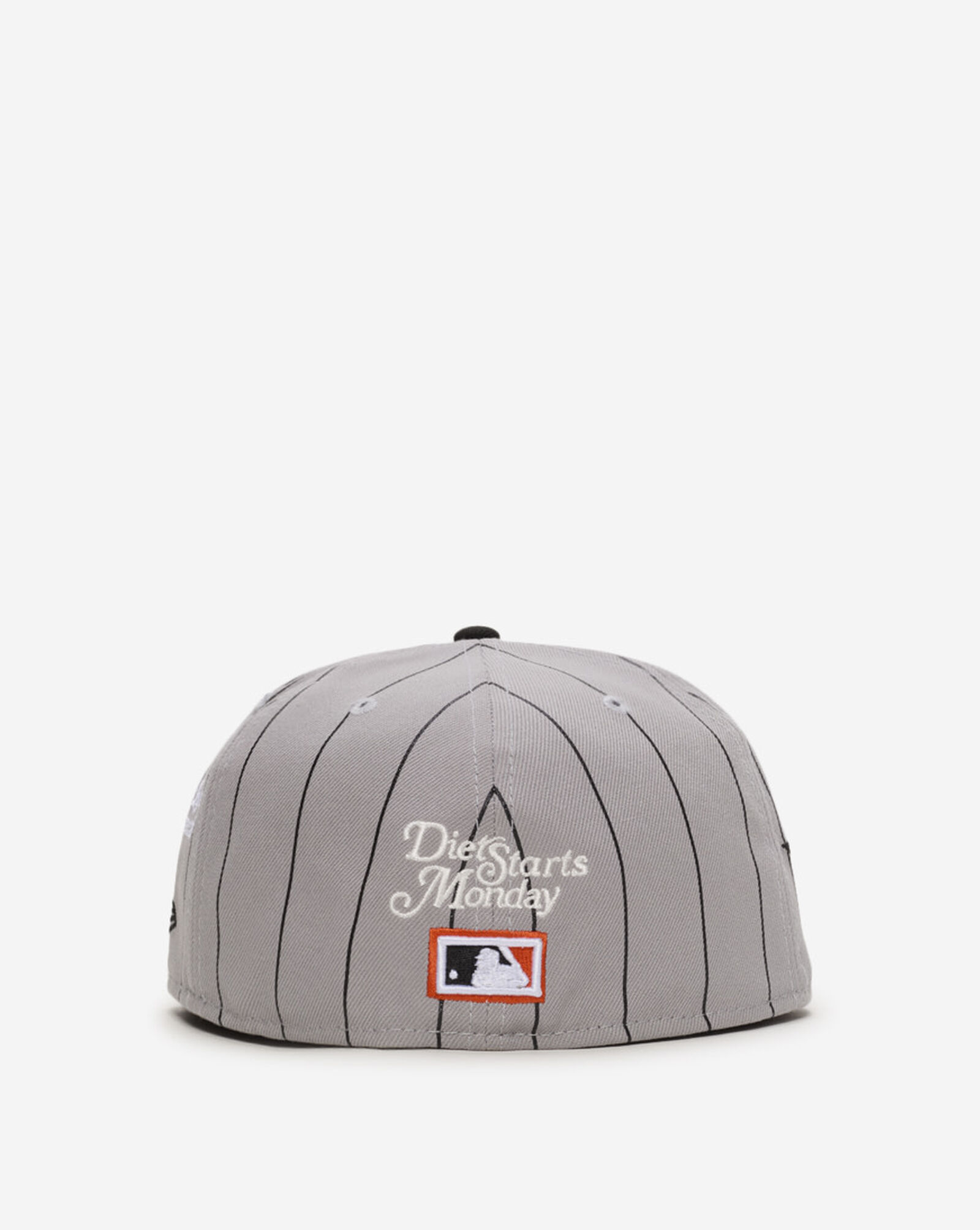 59Fifty Baltimore Orioles DSM Pinstripe Fitted Hat Grey | Black