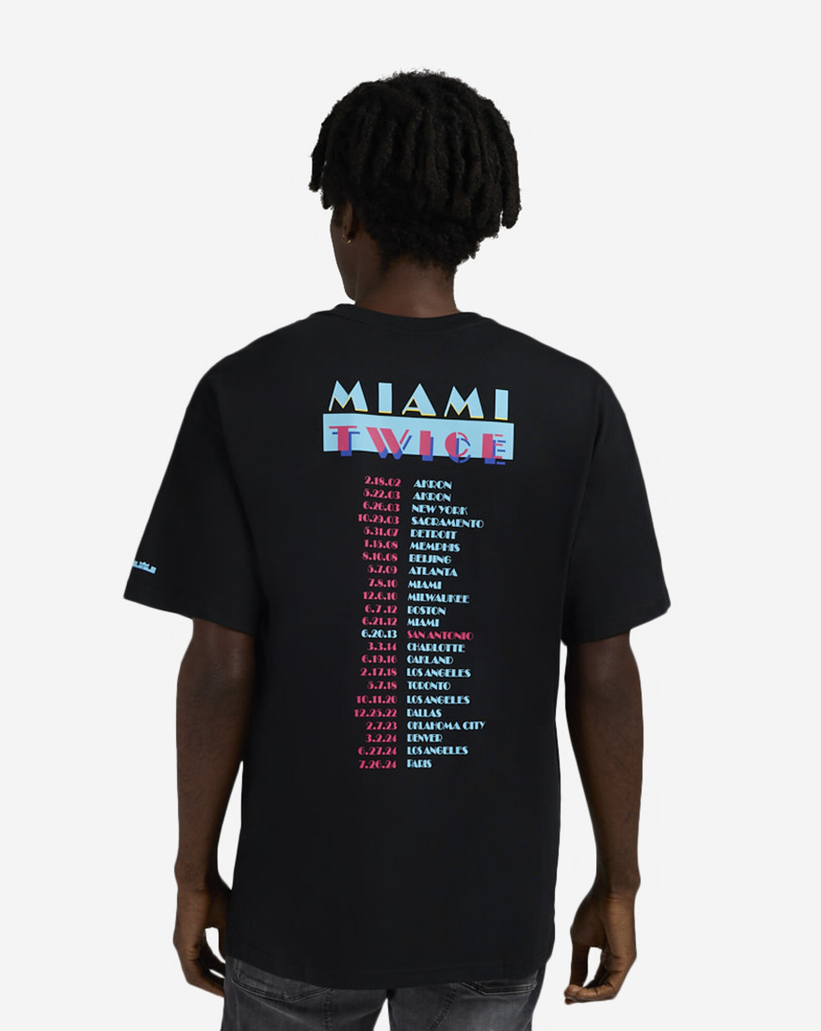 LeBron \"Miami Twice\" Max90 Basketball T-Shirt Black