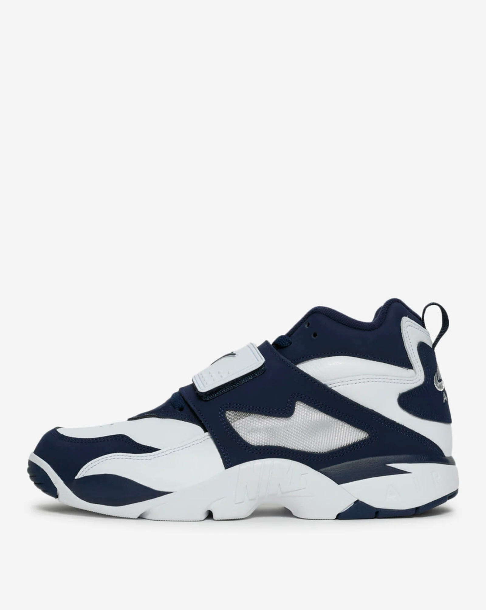 Air Diamond Turf White | College Navy | Metallic Silver