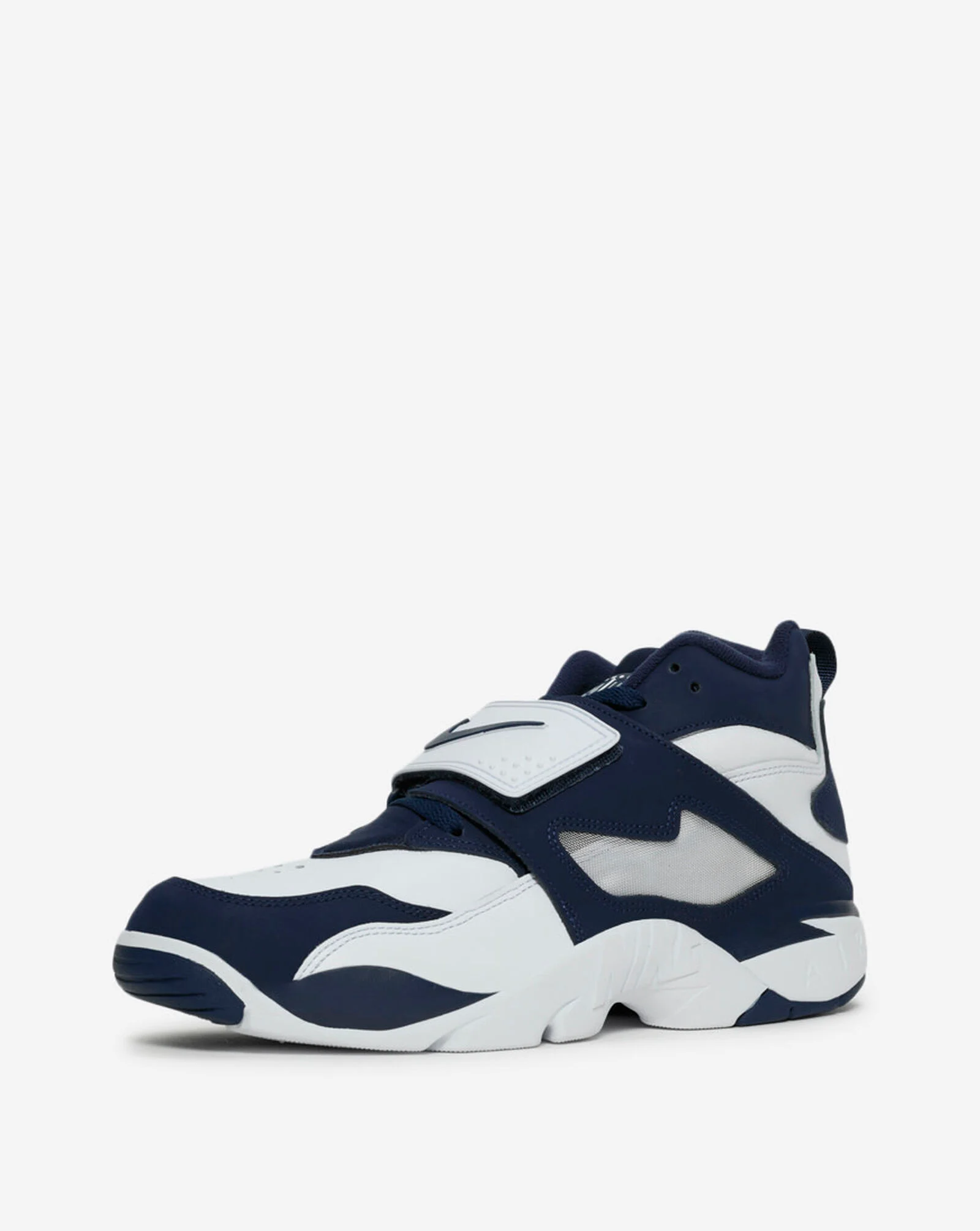 Air Diamond Turf White | College Navy | Metallic Silver