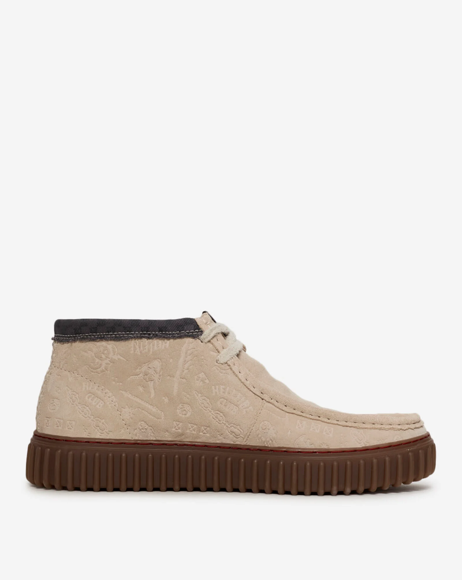 Torhill Hi Suede  Off White