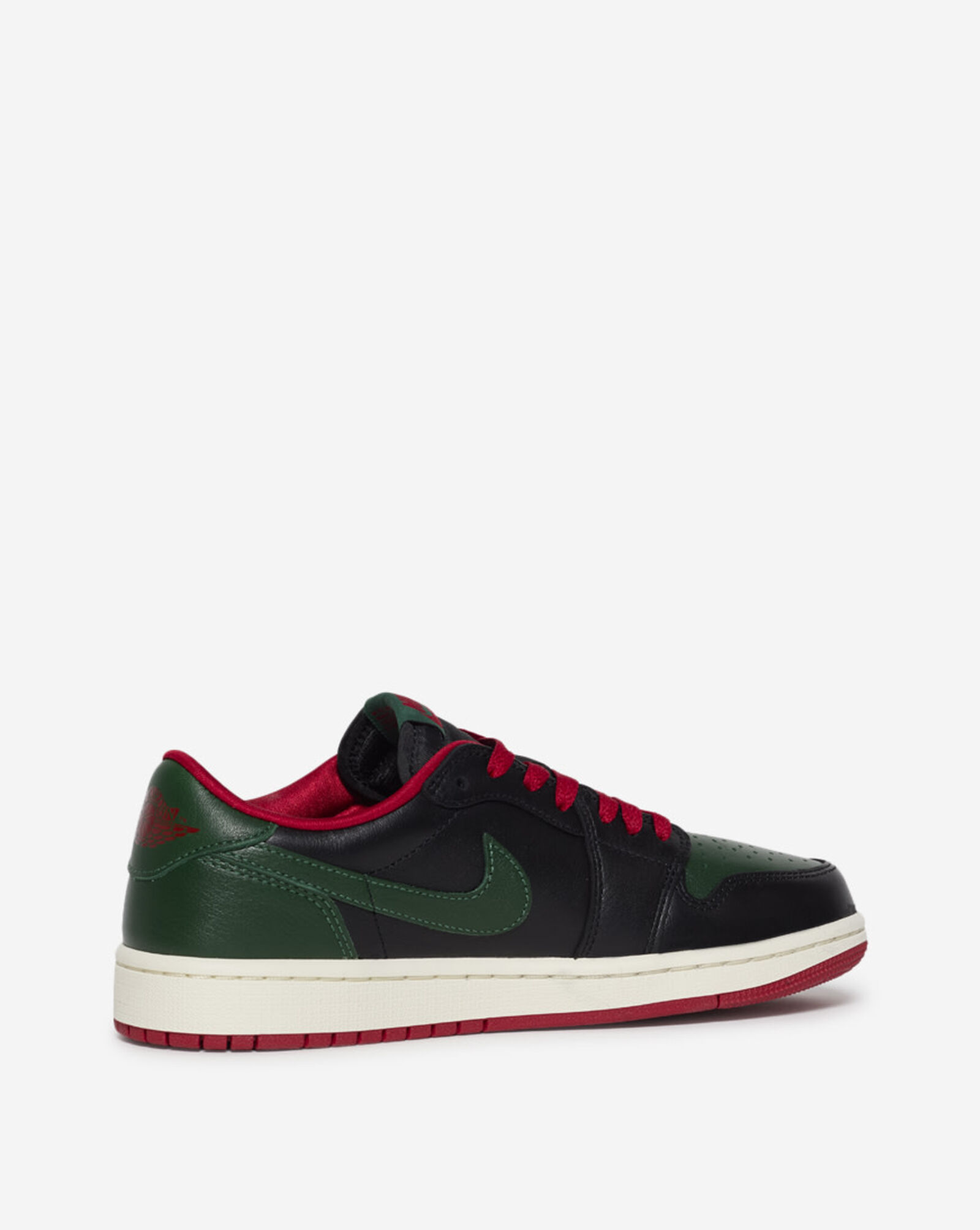 Air Jordan 1 Low OG Black | Gorge Green | Varsity Red | Sail