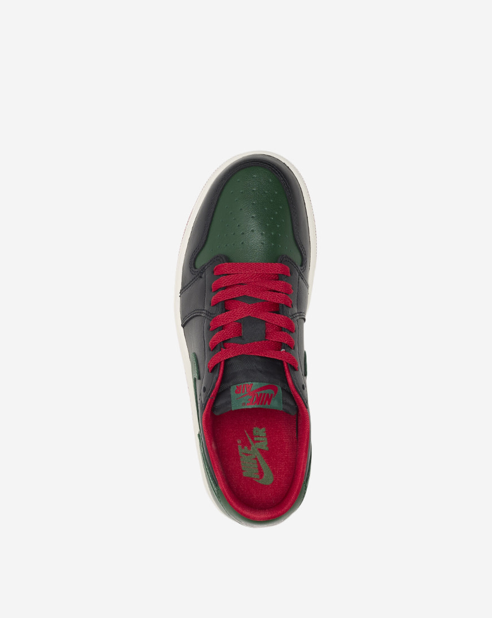 Air Jordan 1 Low OG Black | Gorge Green | Varsity Red | Sail