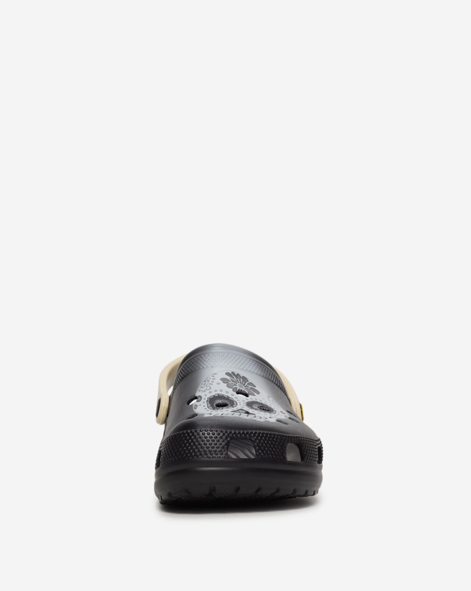 Classic Day of the Dead Clog Black | Multi 3 Classic Day of the Dead Clog Black | Multi