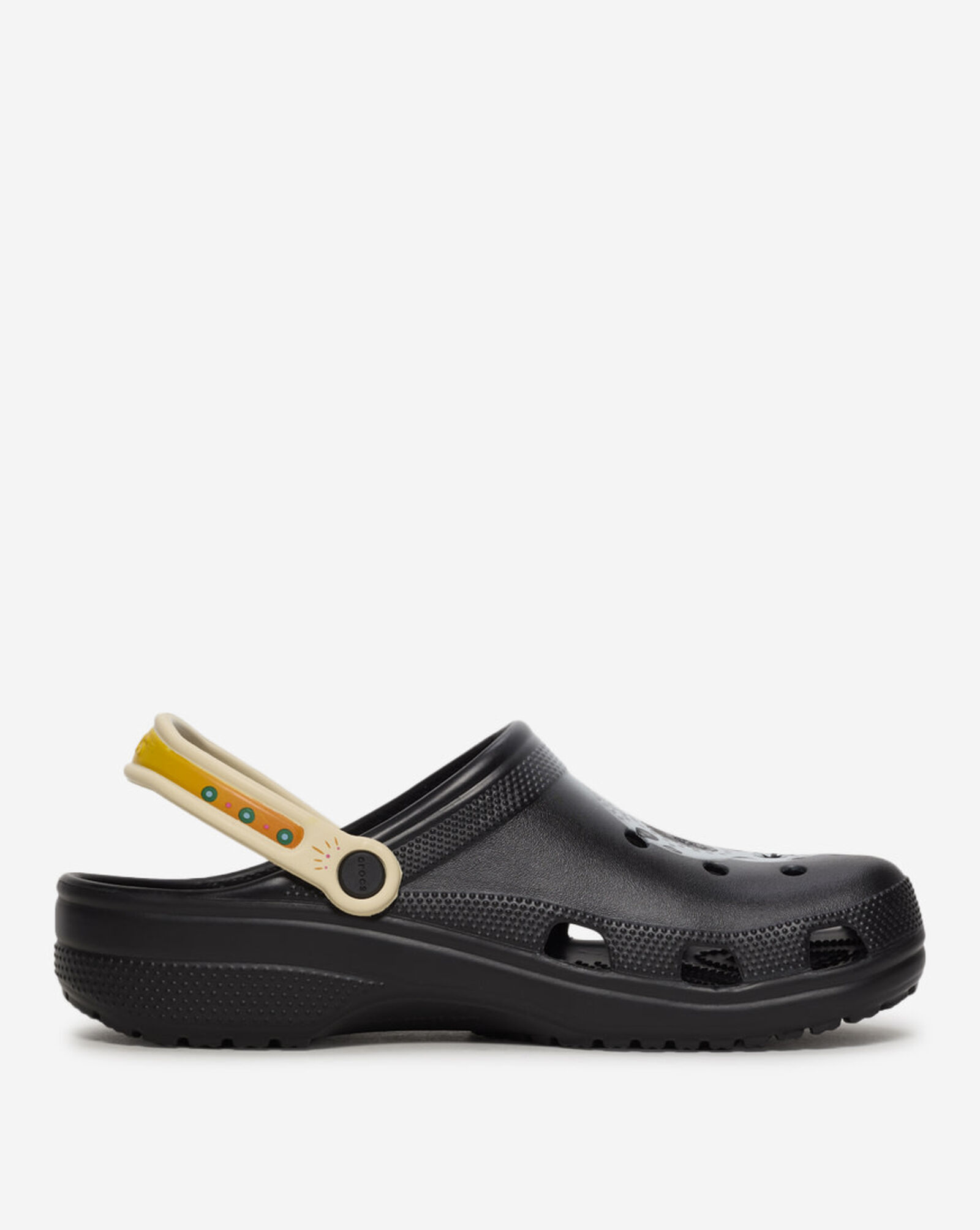 Classic Day of the Dead Clog Black | Multi 4 Classic Day of the Dead Clog Black | Multi