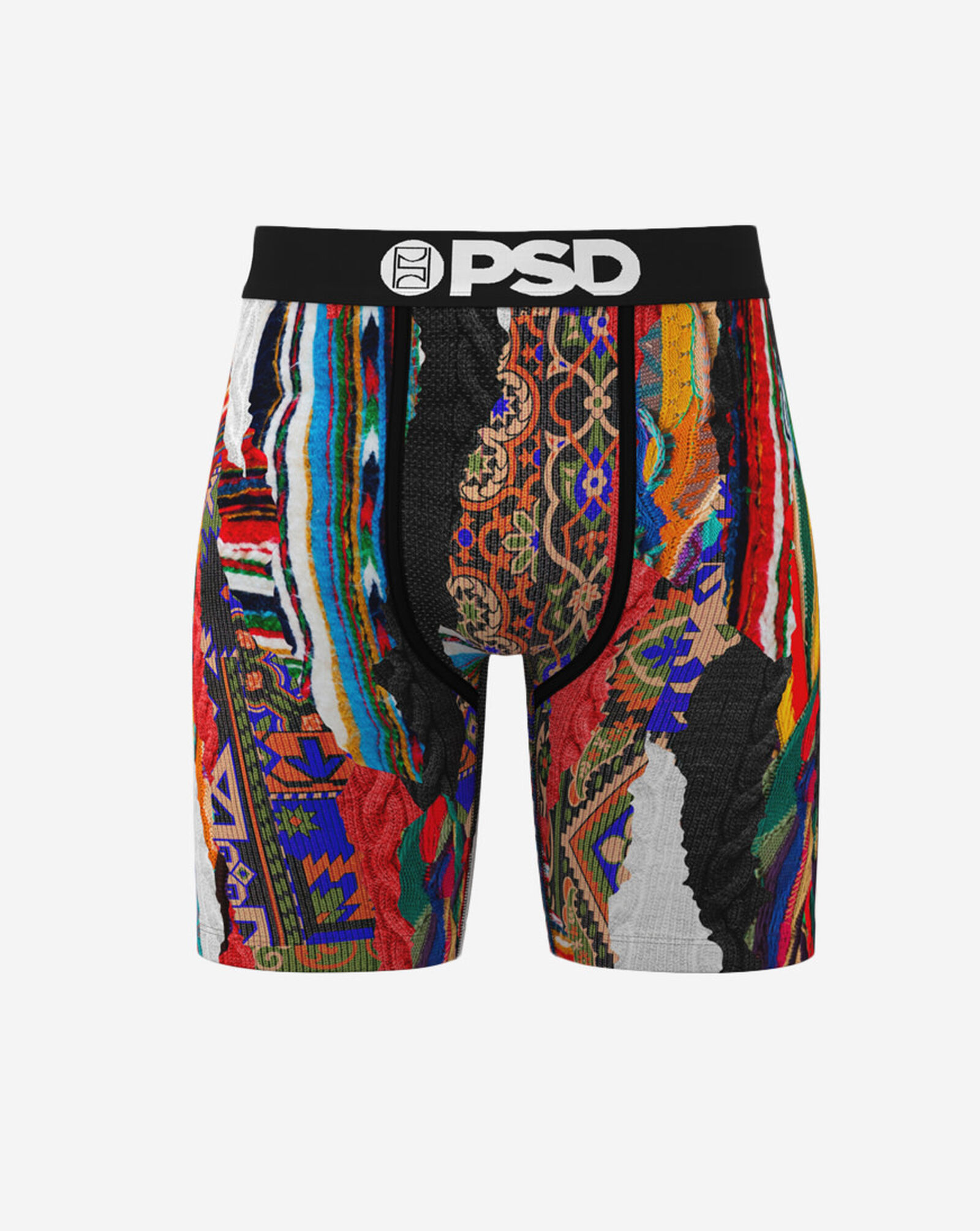 Knit Split Boxer Briefs Multi