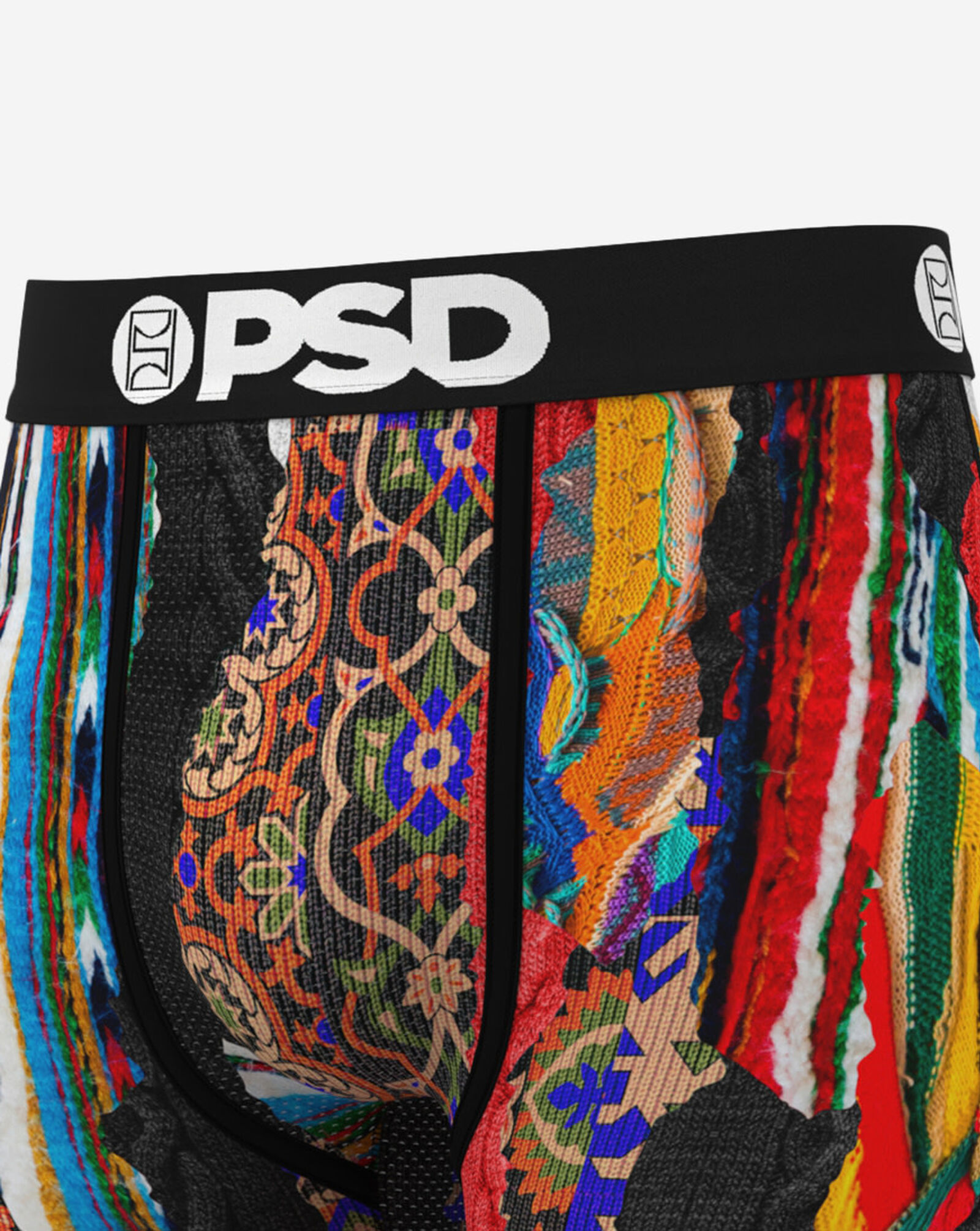 Knit Split Boxer Briefs Multi
