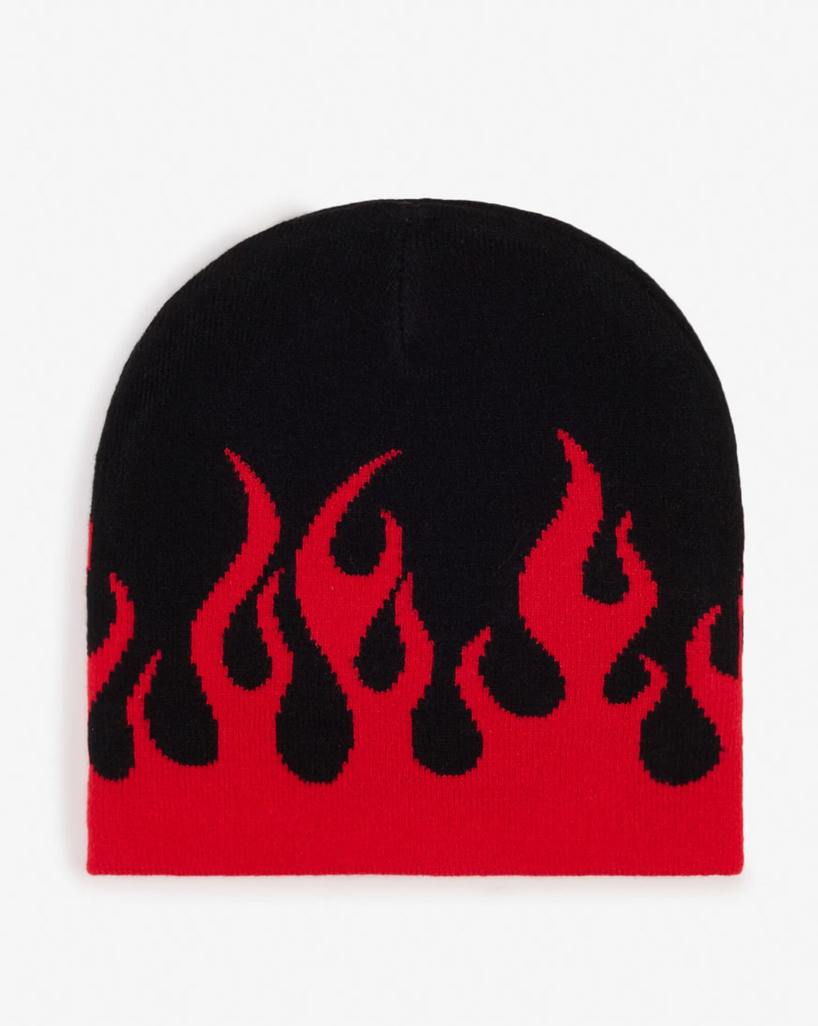 Flames Beanie Red