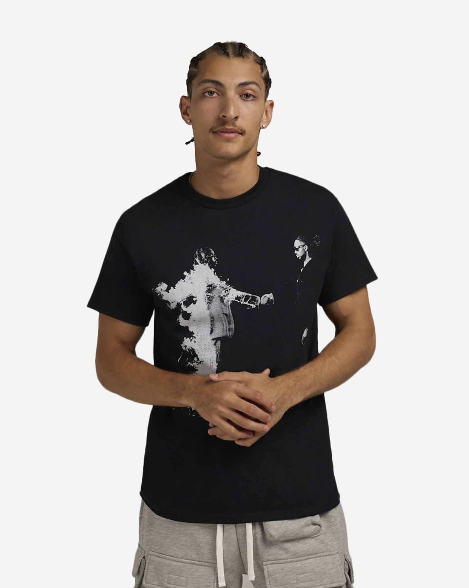 Hero vs Villain Tee Black