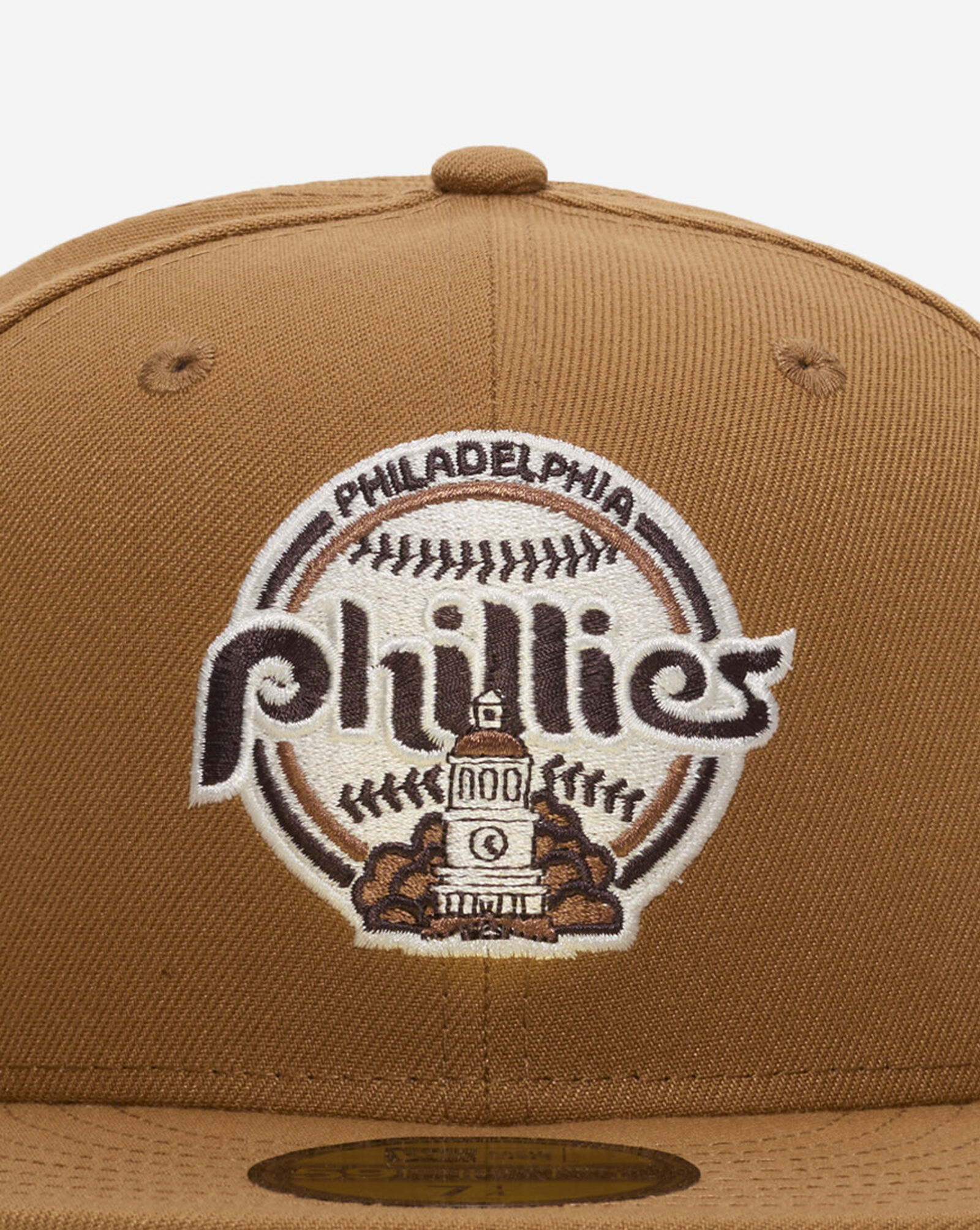 59Fifty Philadelphia Phillies Light Bronze Fitted Hat Light Bronze