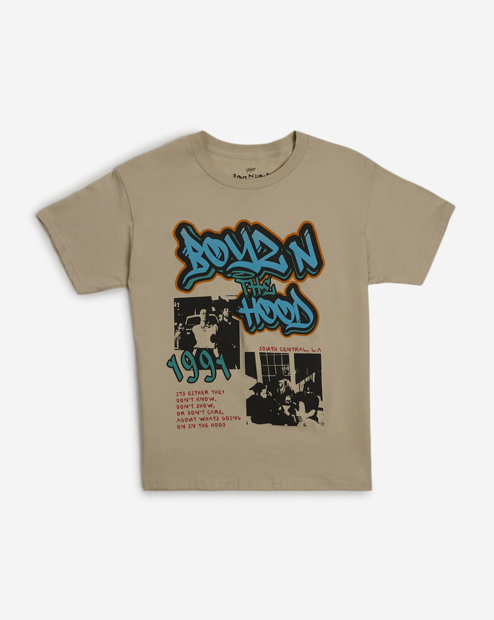 Kids' Boyz N The Hood Tee Natural