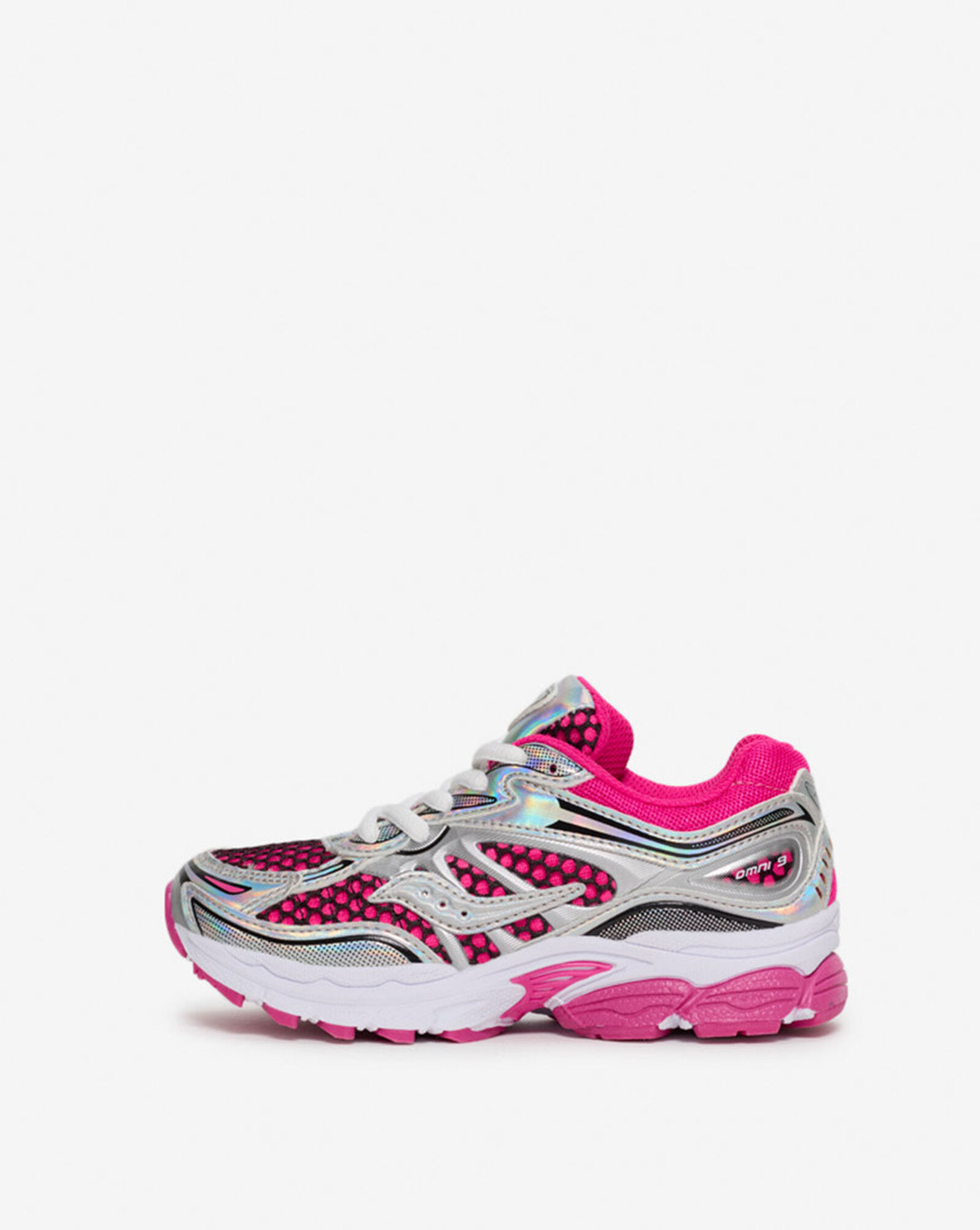 Pre-School ProGrid Omni 9 White | Silver | Pink