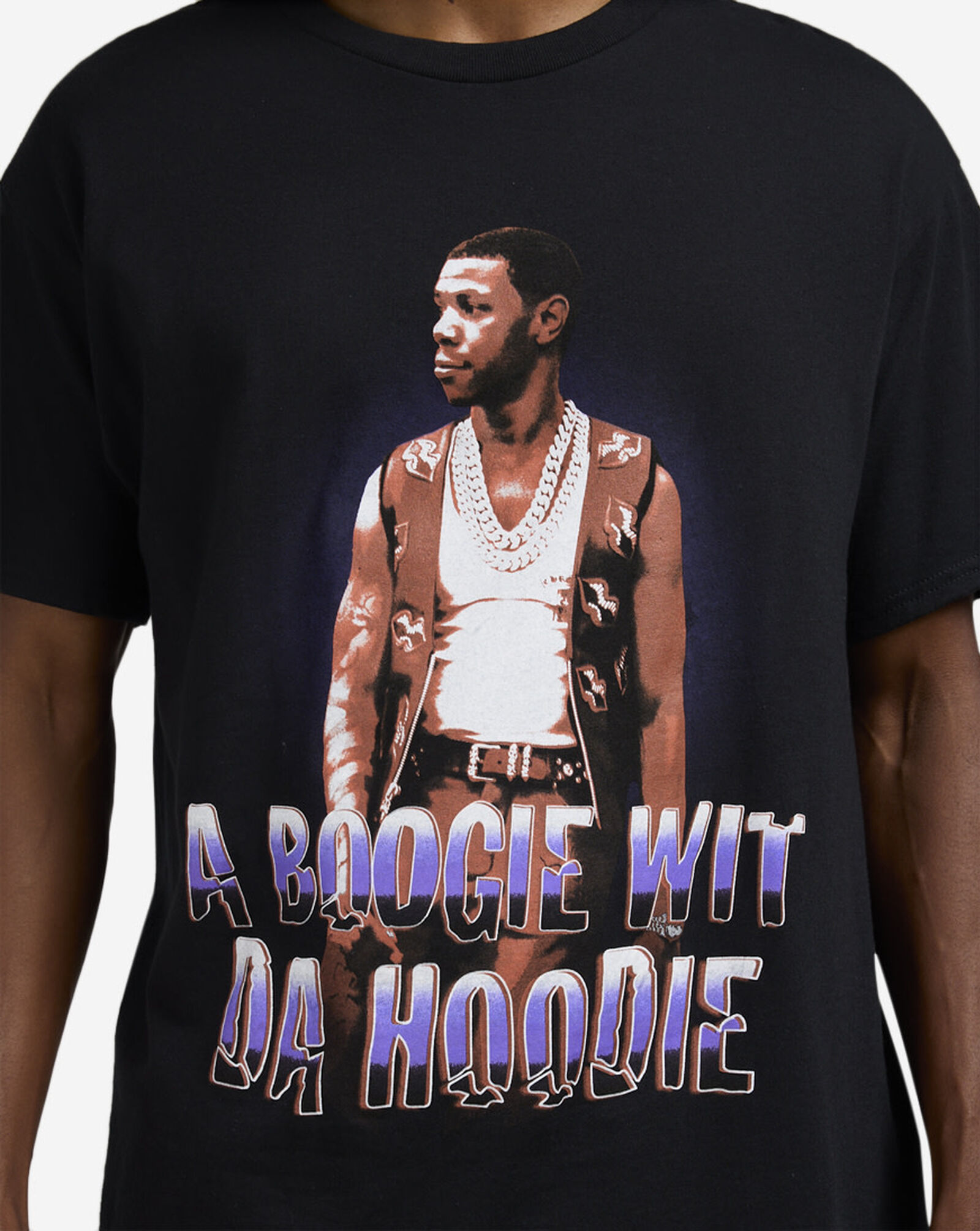 A Boogie Standing Tee Black