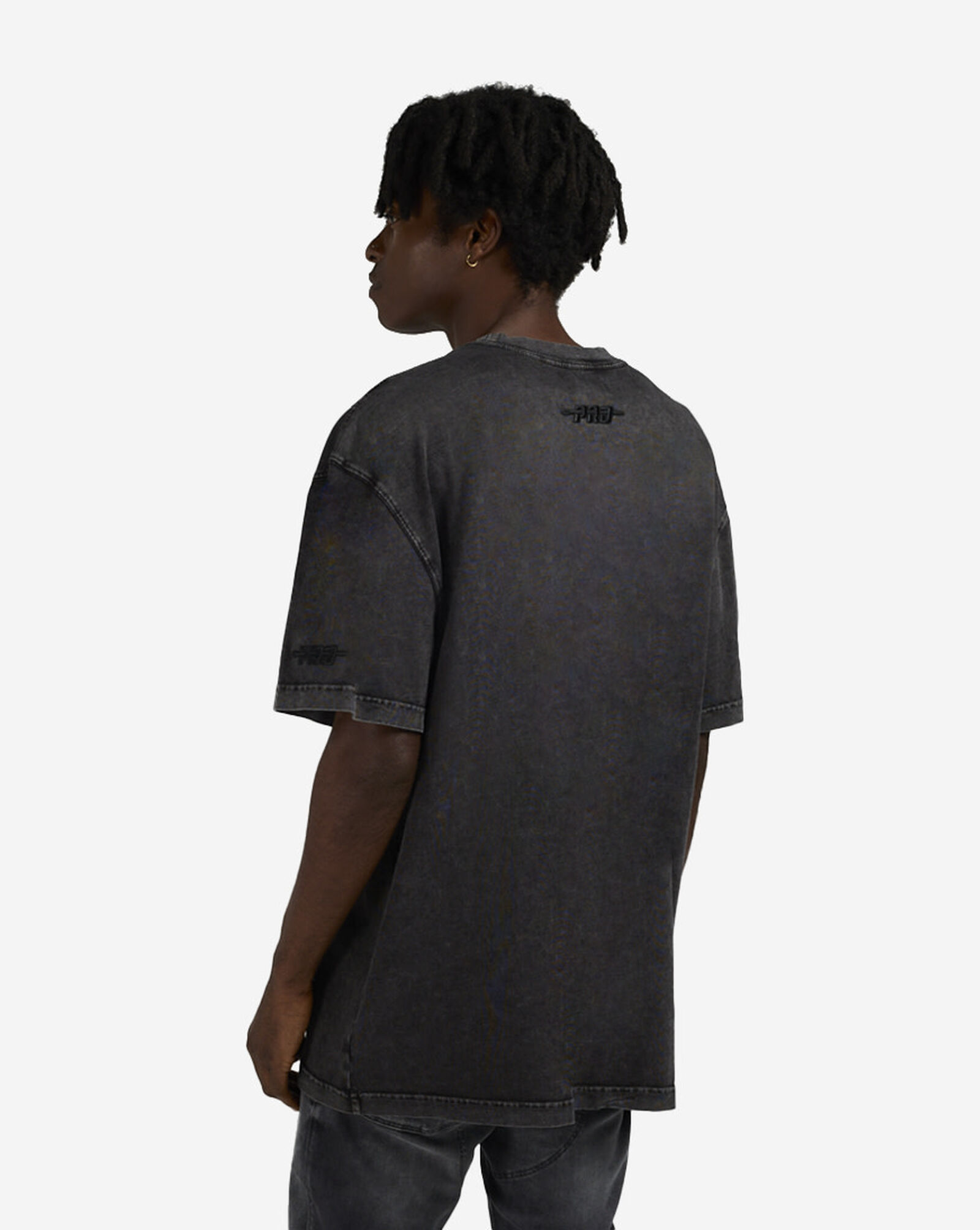 Atlanta Hawks Lightning Tee Washed Black